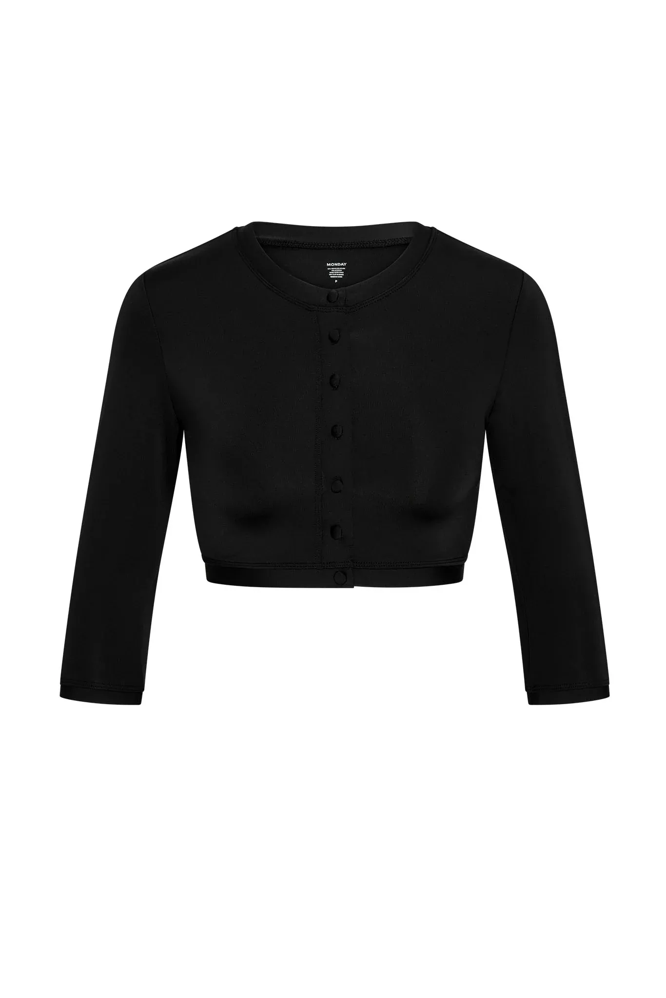 Crete Swim Cardi - Black