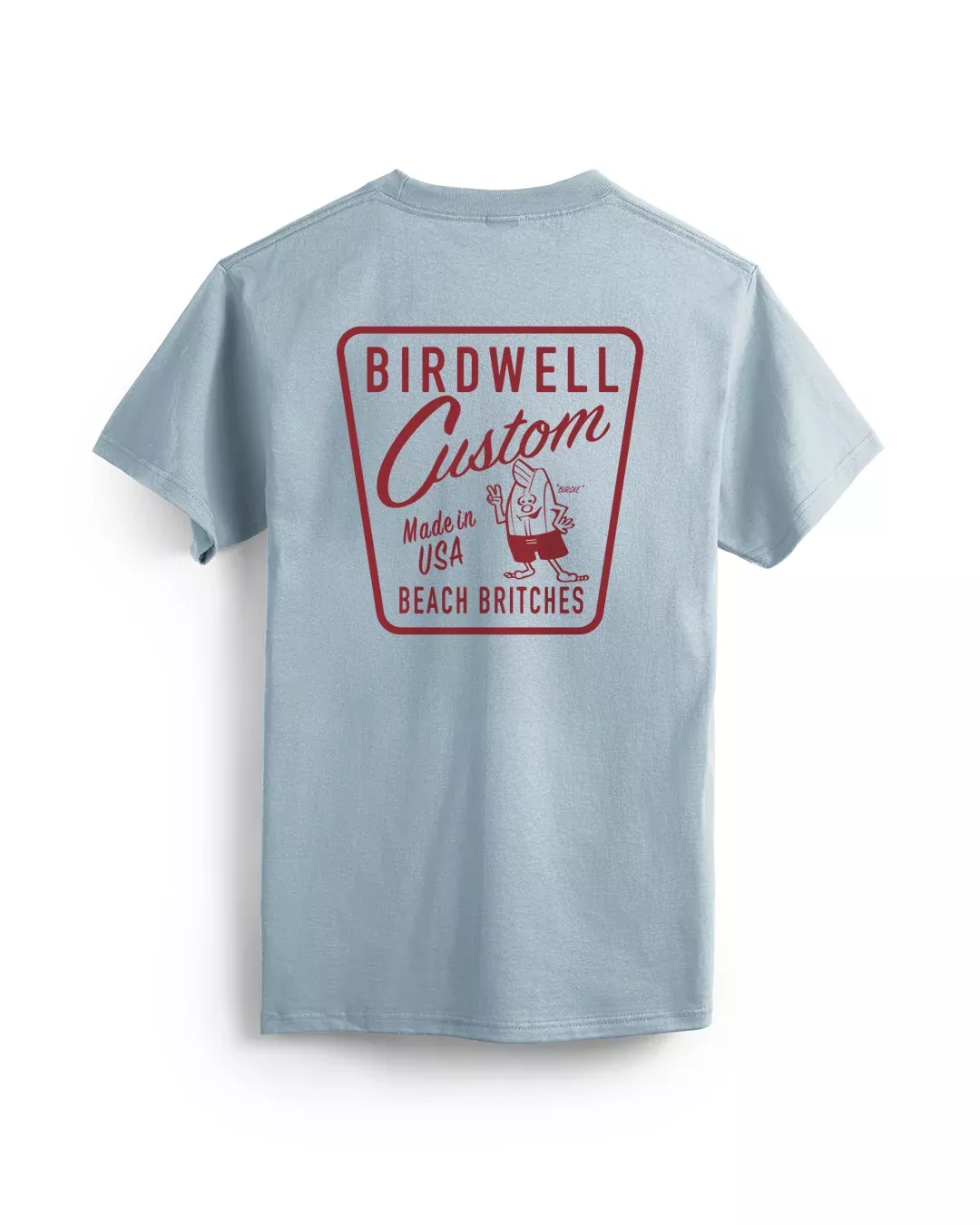 Custom T-Shirt - Arctic Blue – Birdwell