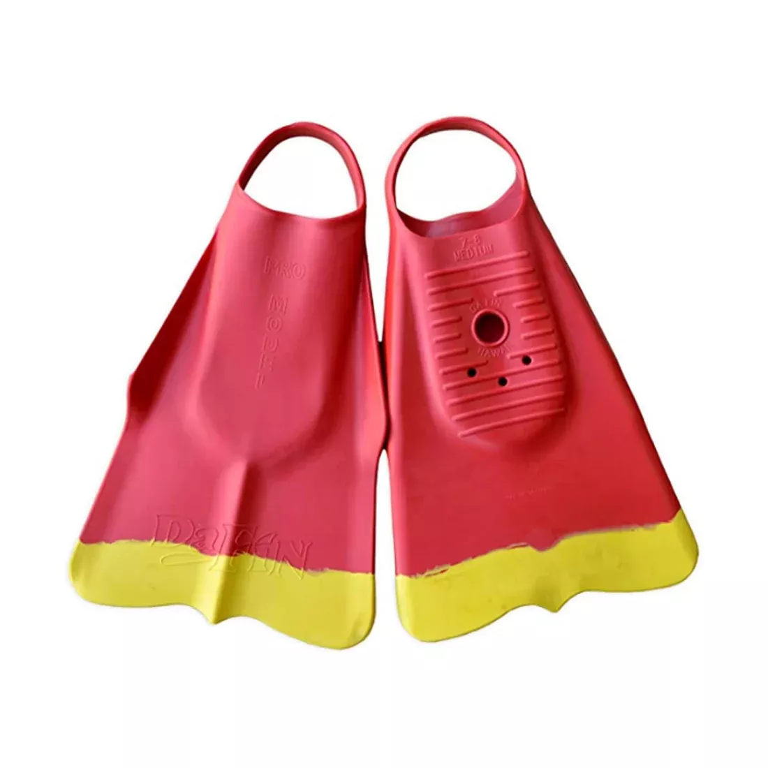 DaFiN Red/Yellow Lifeguard Swim Fins