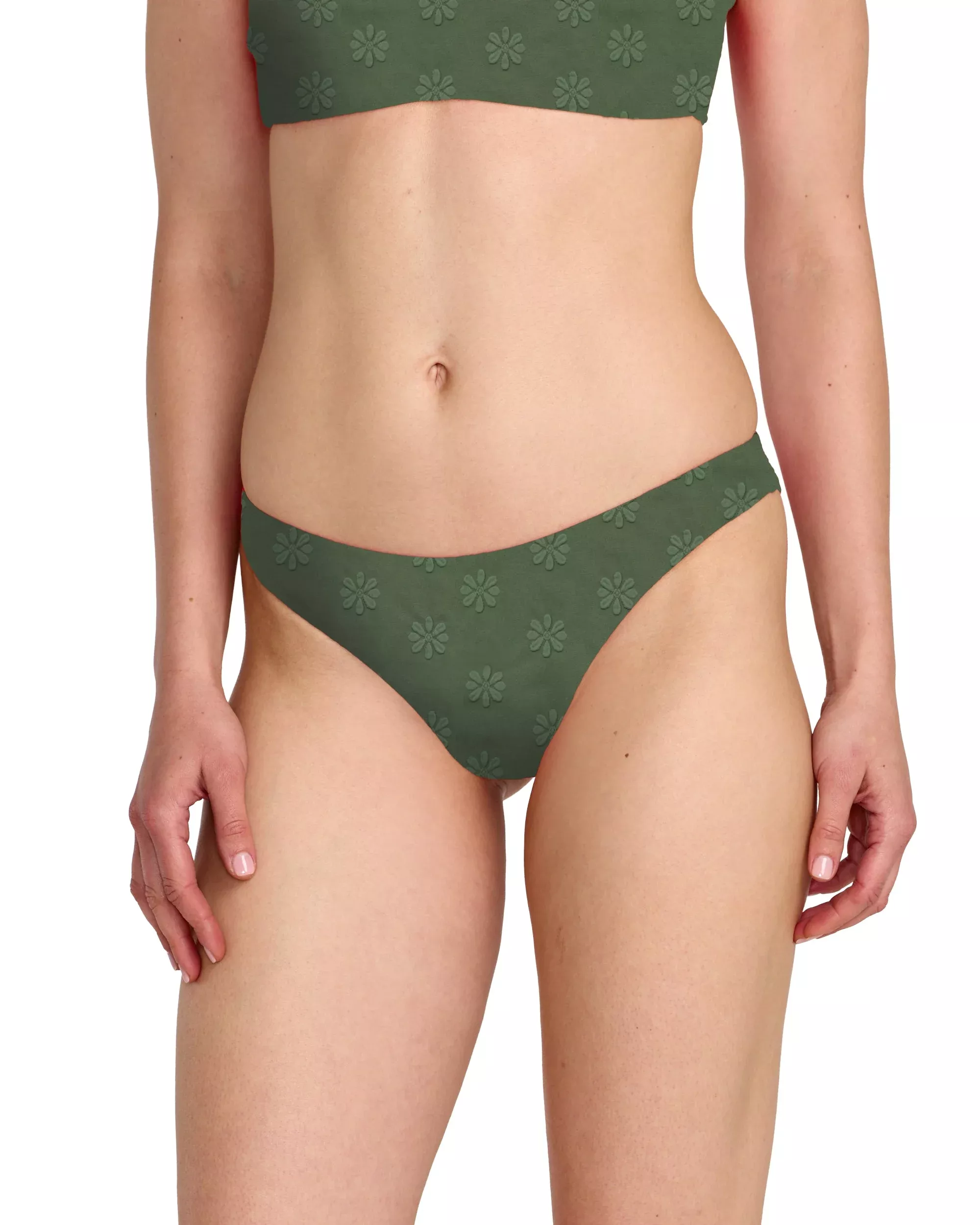Daisies Cheeky Bikini Bottom