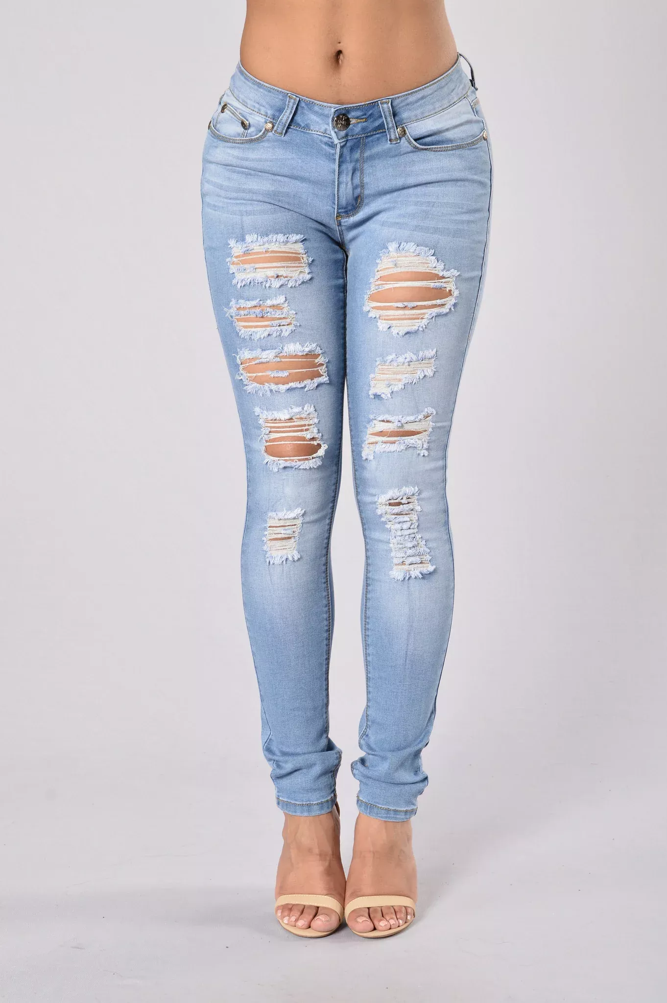 Damsel in Distress Jeans - Medium Blue