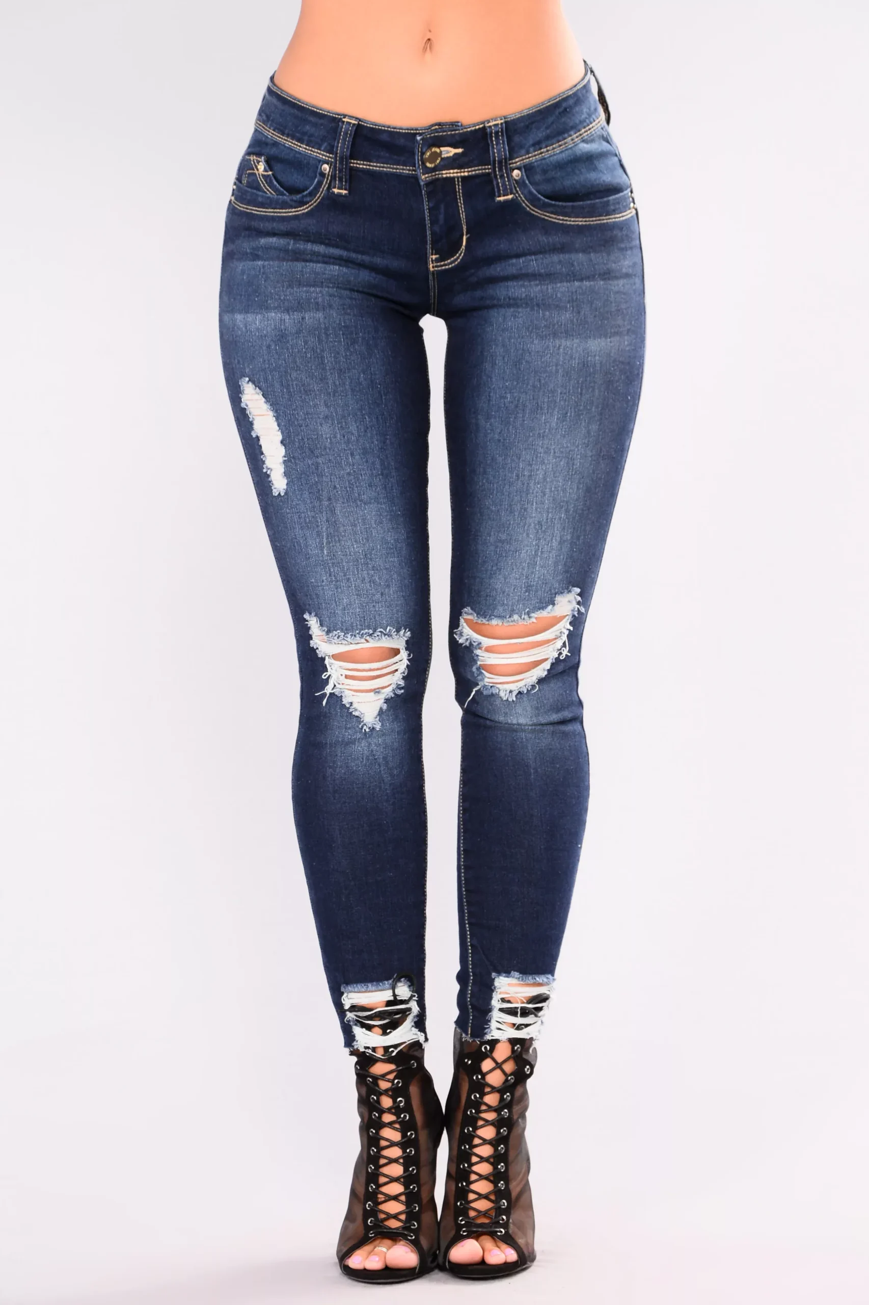 Dance Dance Dance Booty Lifting Jeans - Dark Denim