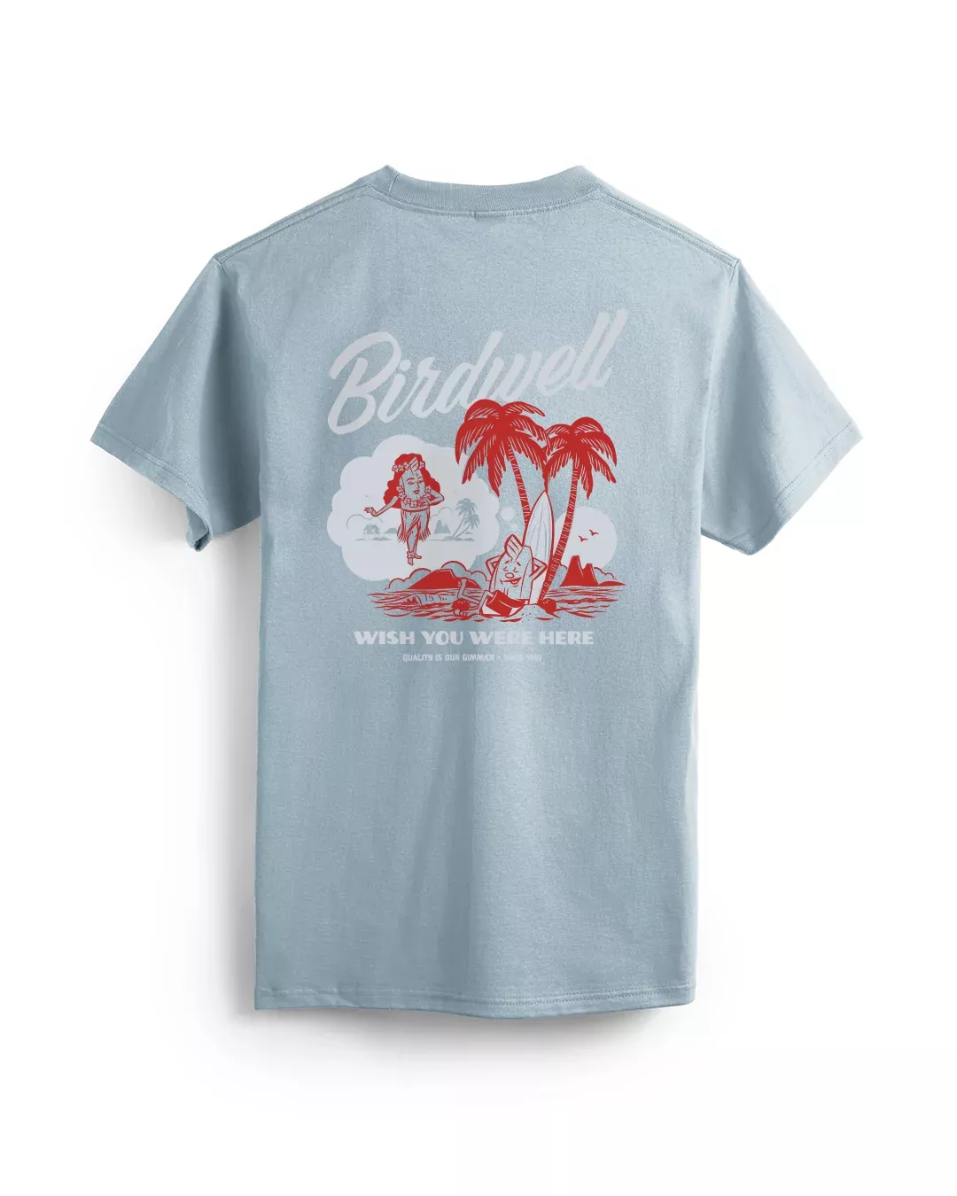 Daydreamin Birdie T-Shirt - Arctic Blue – Birdwell