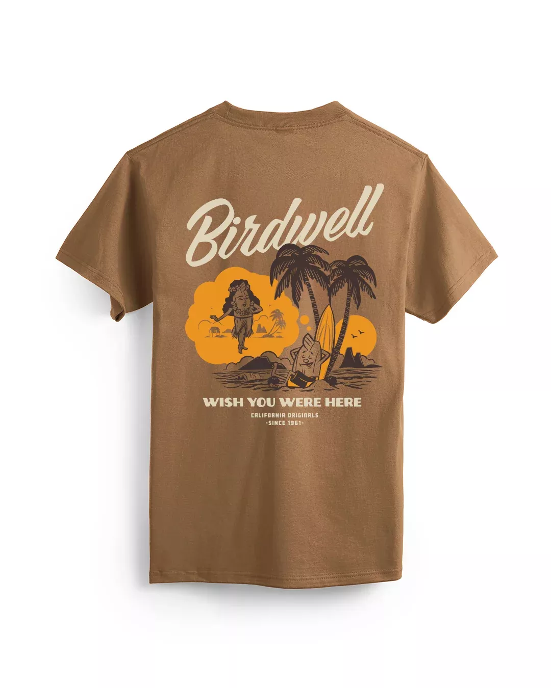 Daydreamin' Birdie T-Shirt - Brown – Birdwell