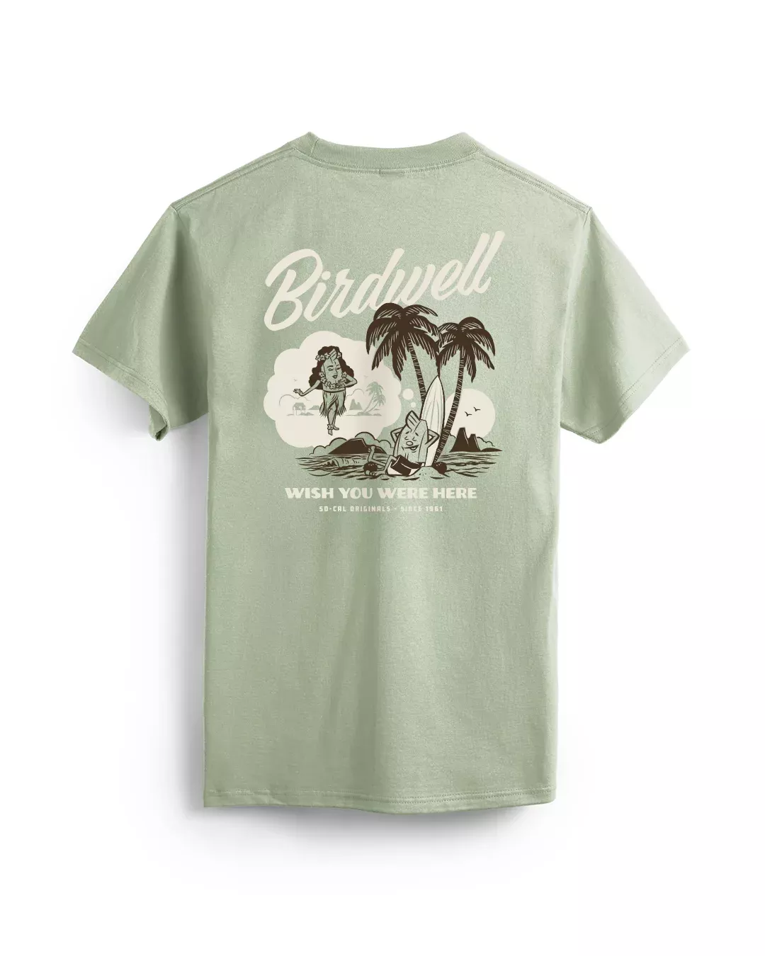 Daydreamin Birdie T-Shirt - Desert Green – Birdwell