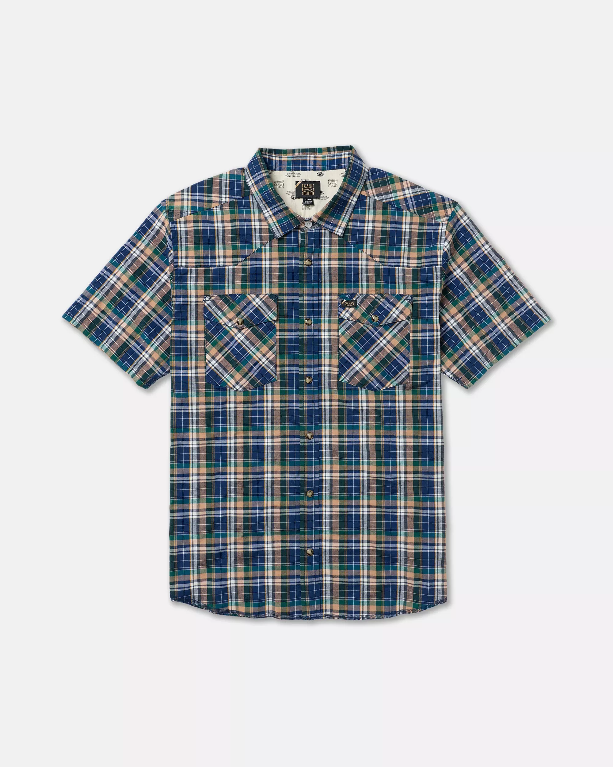 Dayshift Truckin Plaid Short Sleeve Shirt