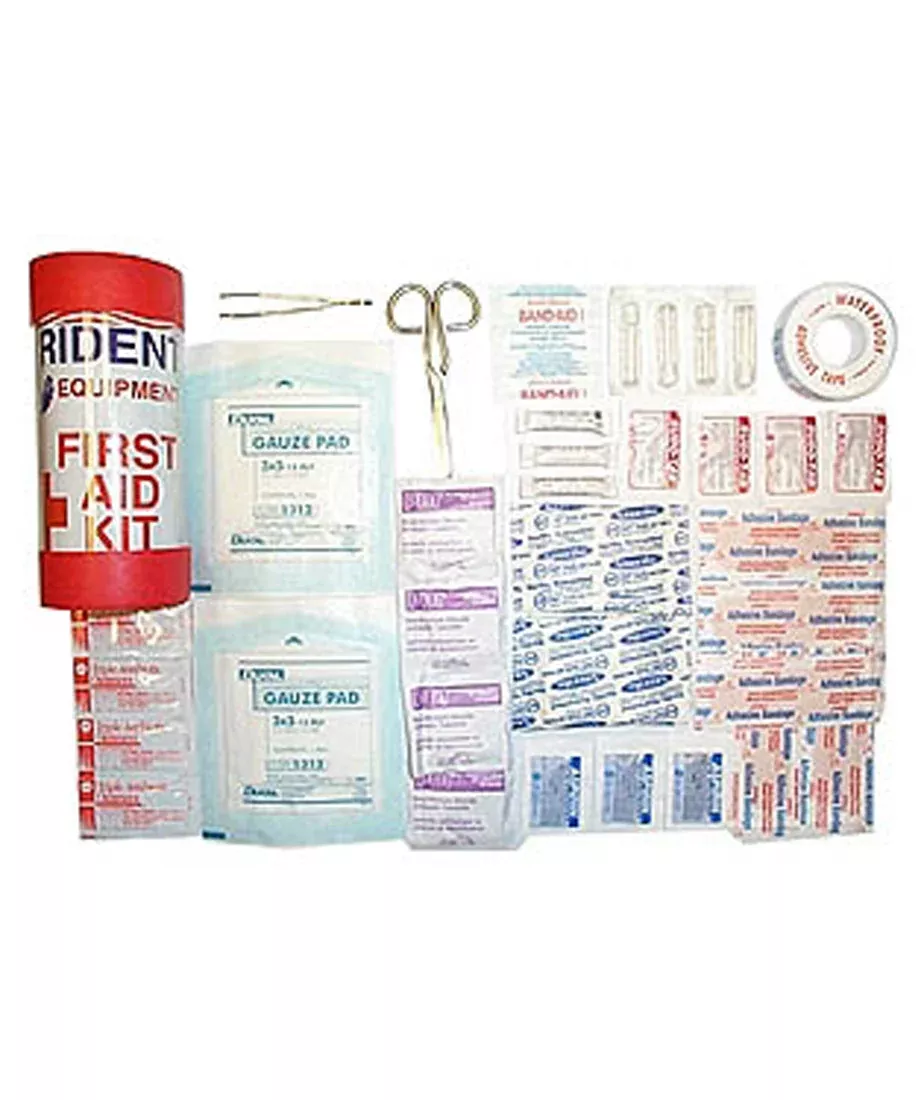 Deluxe First Aid Kit in a Water Tight Tube for the Scuba Diver's Needs