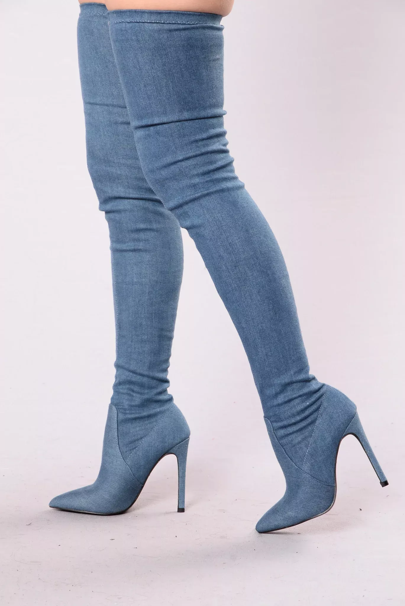 Denim Daze Boot - Denim