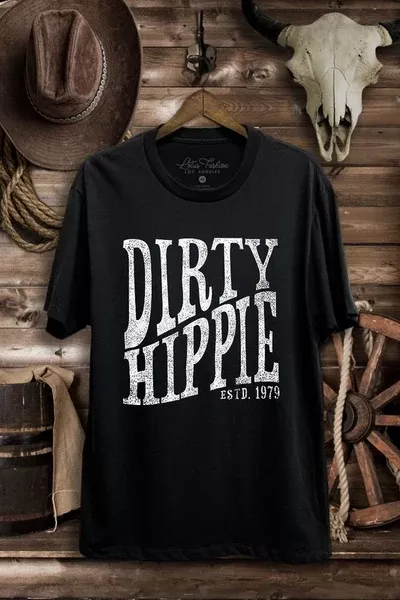 "DIRTY HIPPIE" T-SHIRT