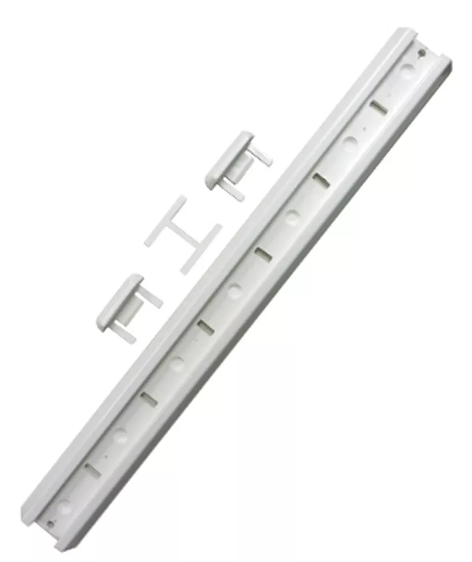 Durable 20in PVC Plastic Roll Control Tank Track Rail Mounting