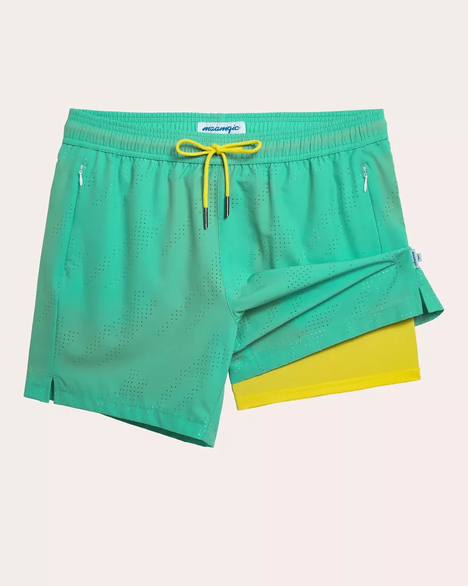 Easybreath II Two-Tone Minimal Swim Trunks
