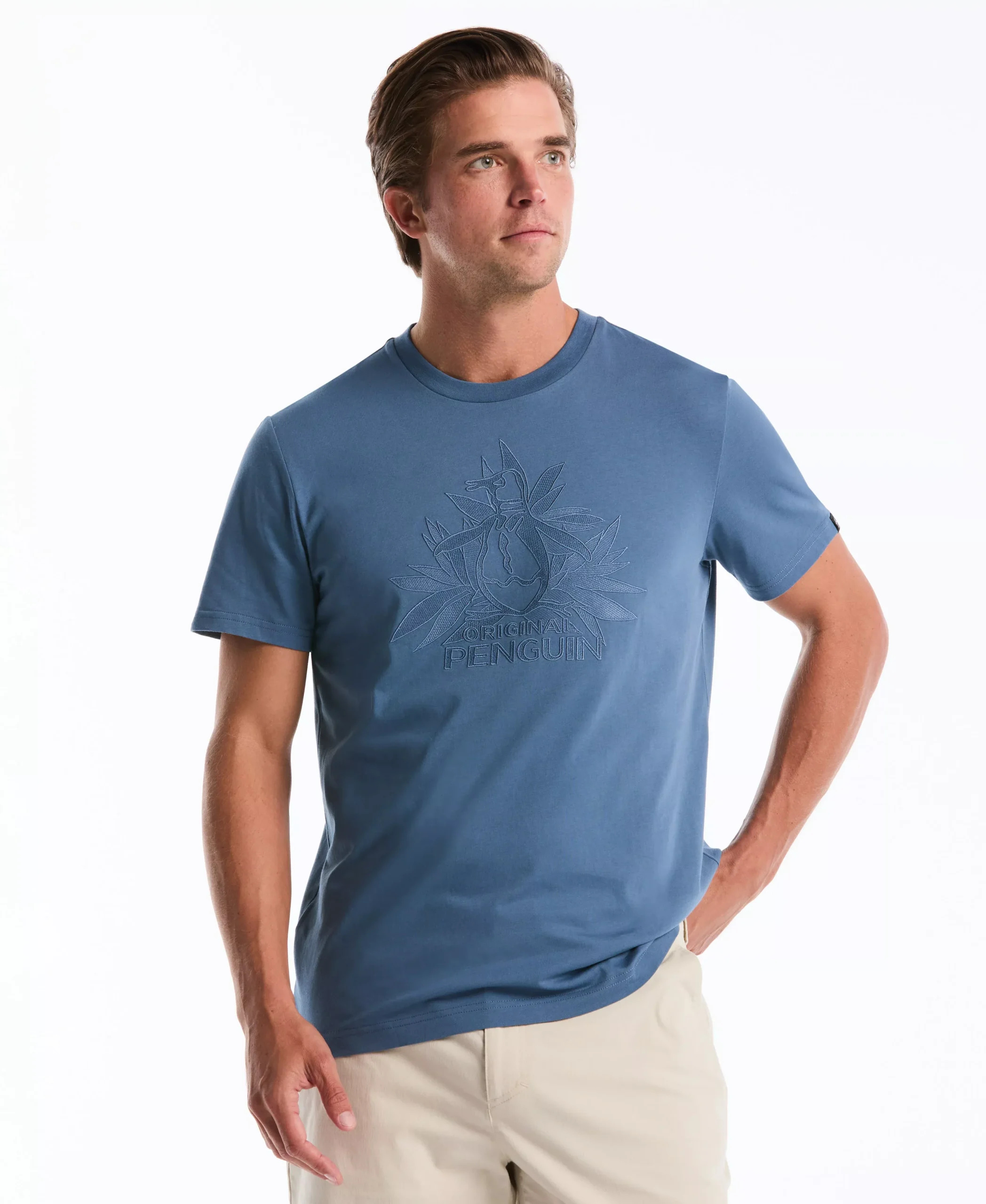 Embroidered Bloom Pete Jersey Tee