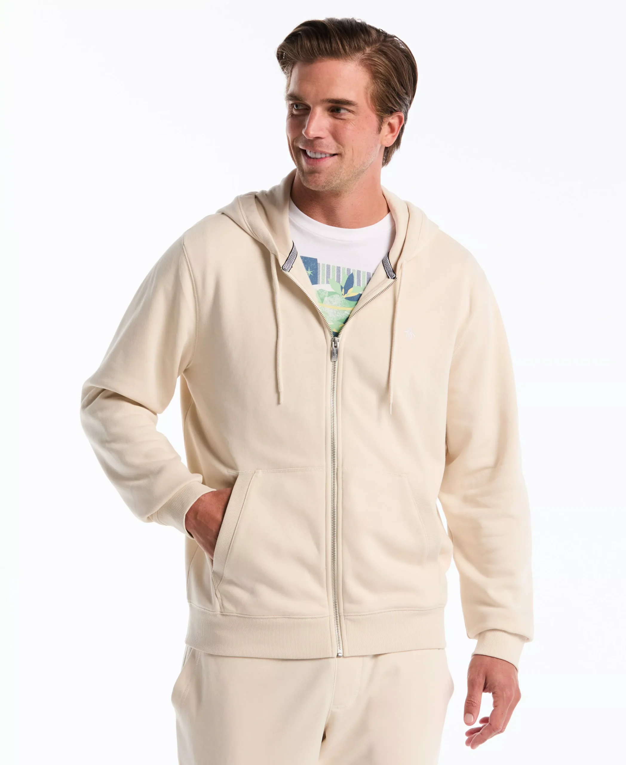 Embroidered Pete Full Zip Hoodie