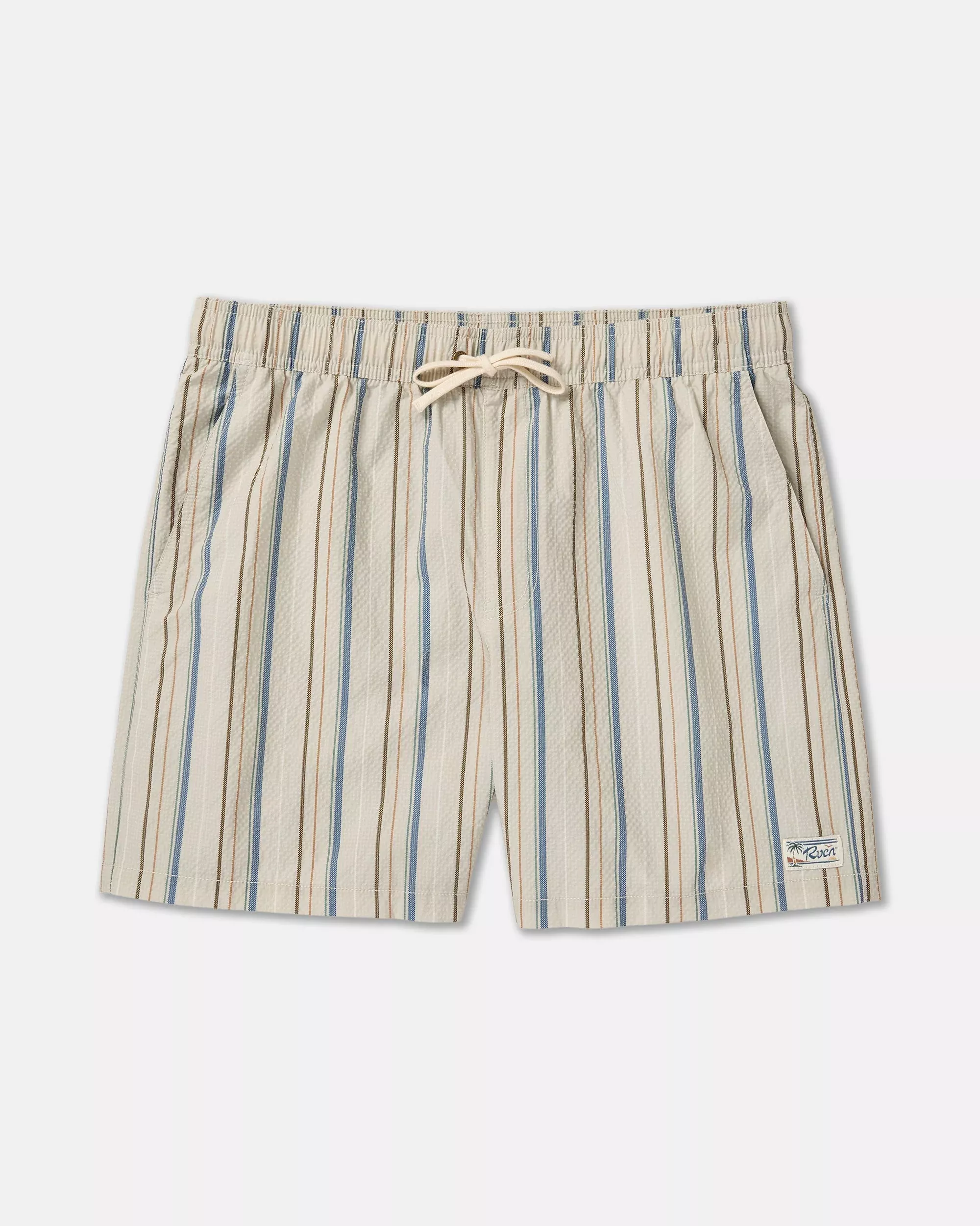 Exotica Seersucker Elastic 17" Short