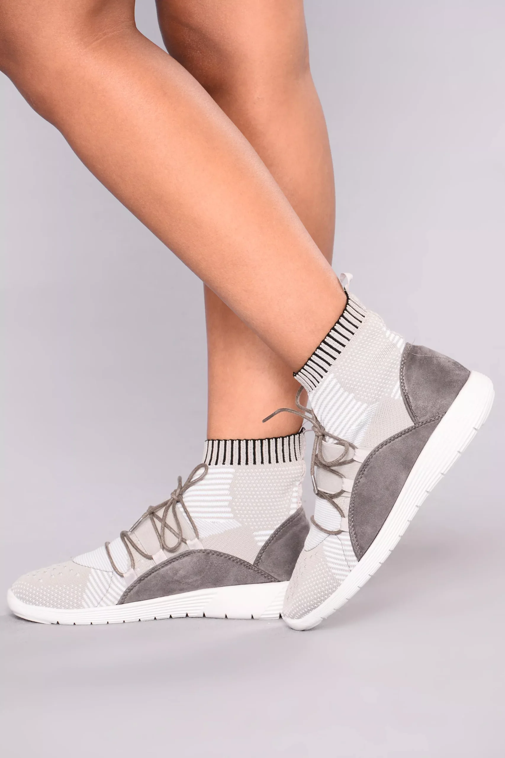 Flex And Go Sneaker - Grey