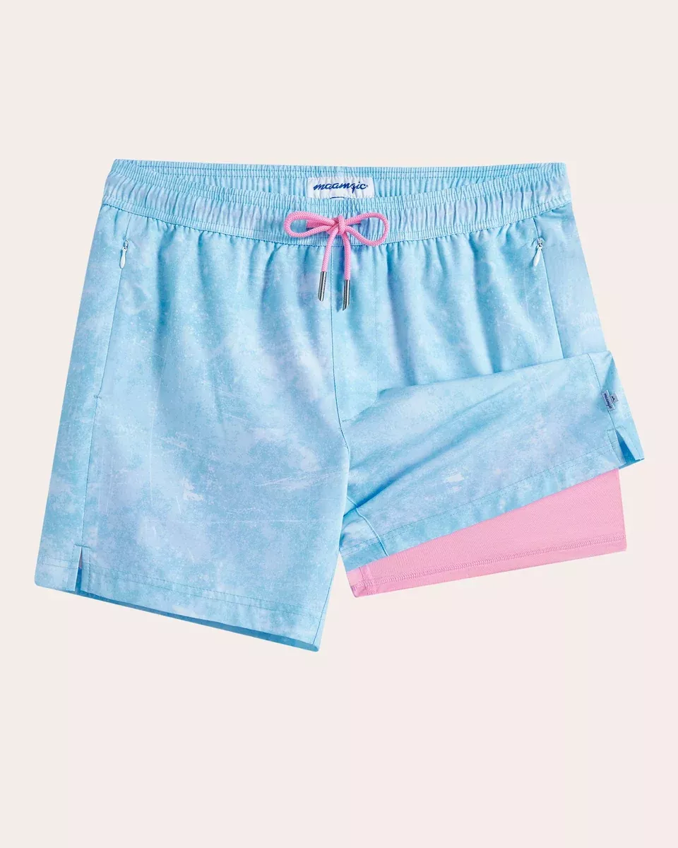 FloatOn Solid Color Swim Trunks