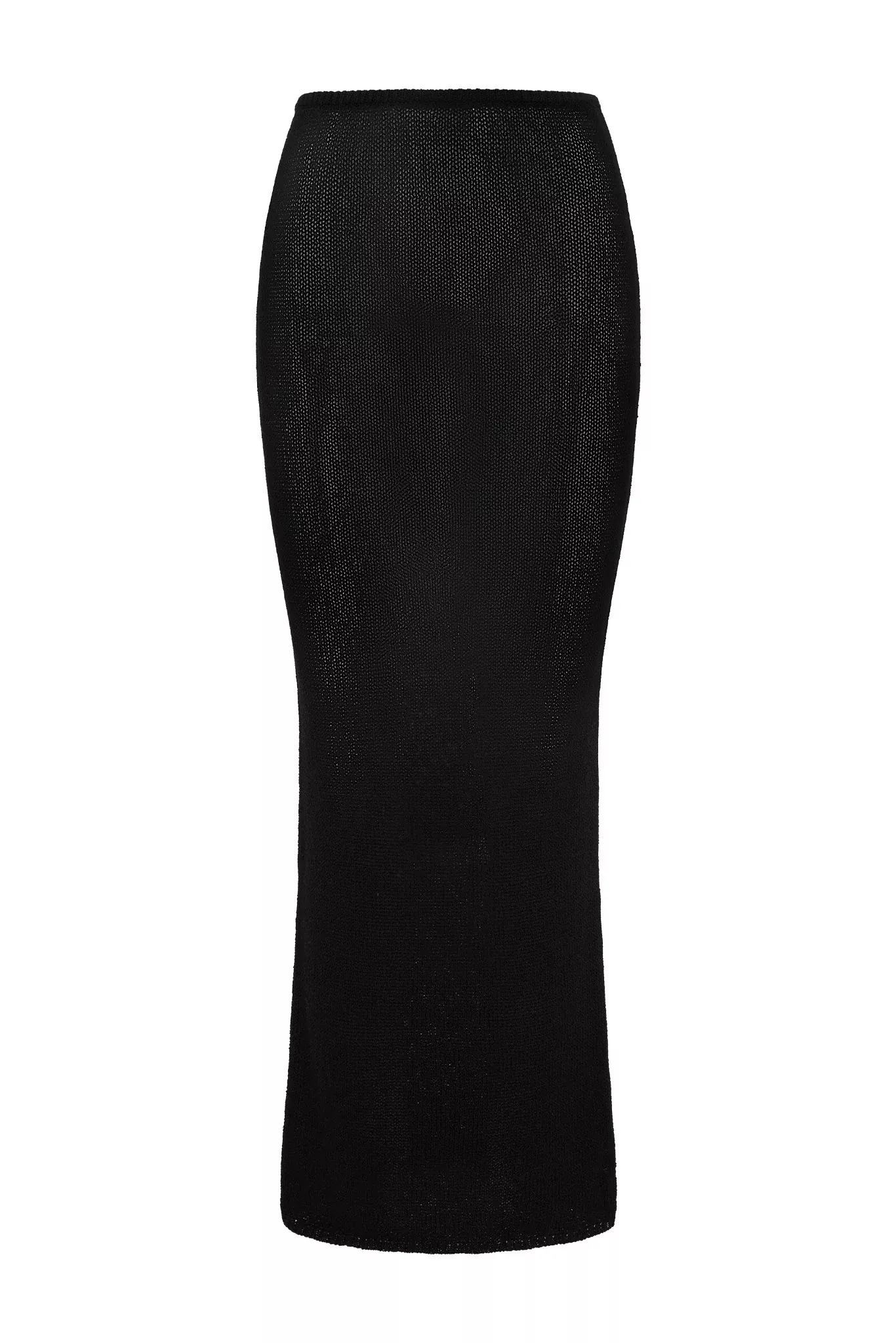 Fontelina Skirt - Black Open Knit