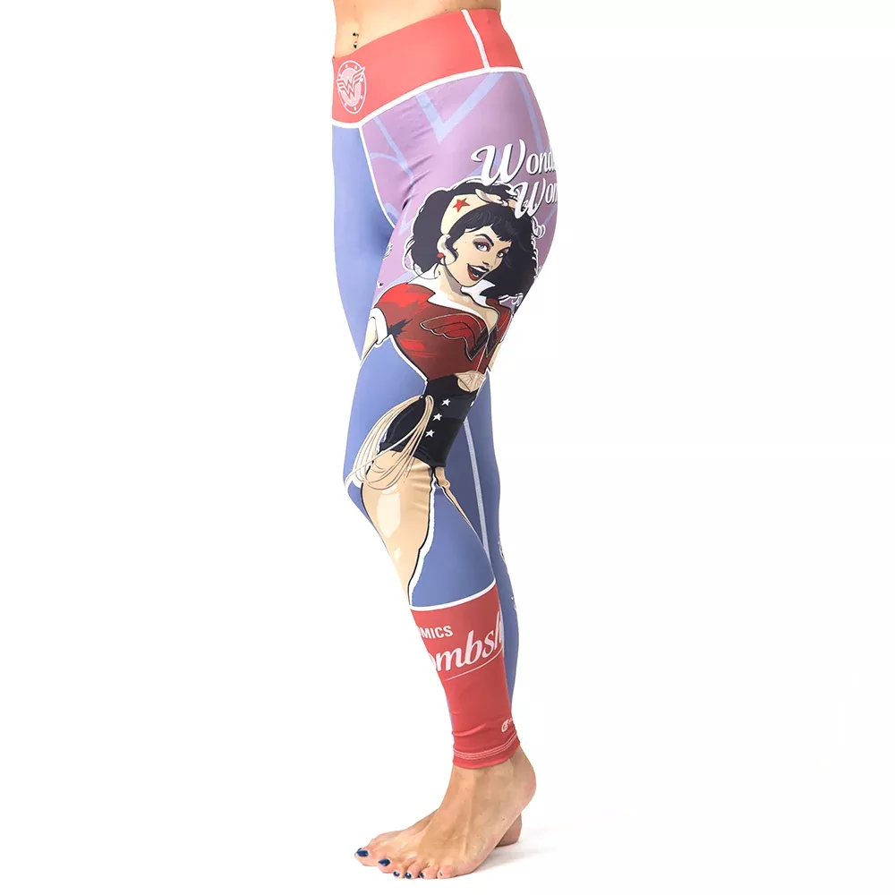 Fusion FG Wonder Woman DC Bombshells Compression Leggings (Spats)