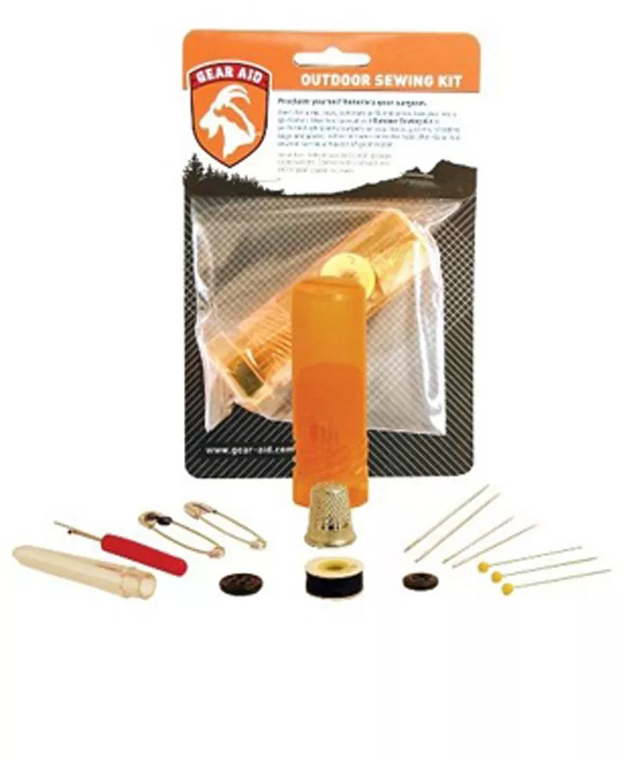 Gear Aid Outdoor Sewing Kit Repair for Tents Jackets Sleep