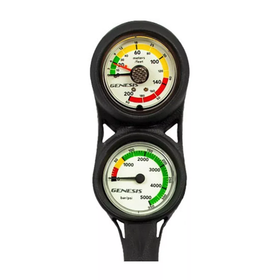Genesis 2-Gauge Console 200 ft Depth & 5000 psi Presure Ga