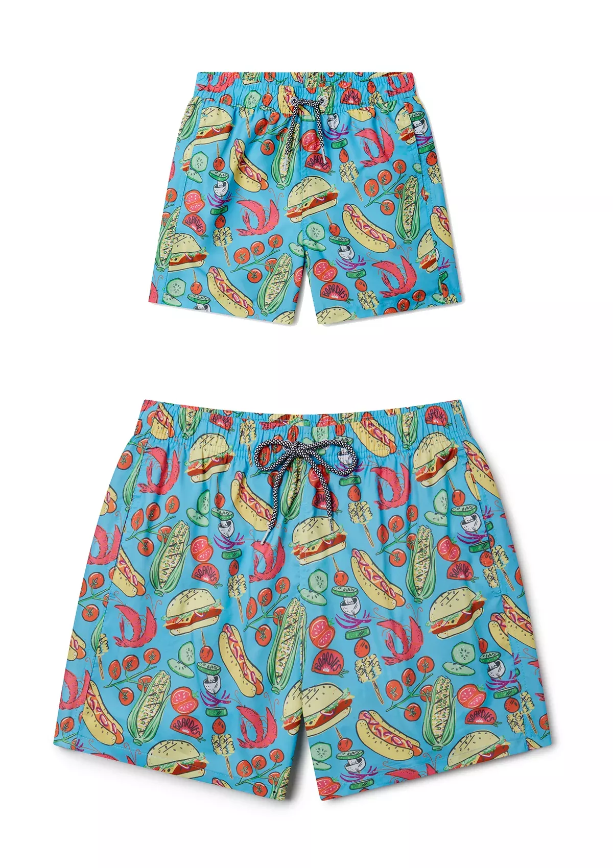 Grill Master Swim Shorts - Father & Son Set