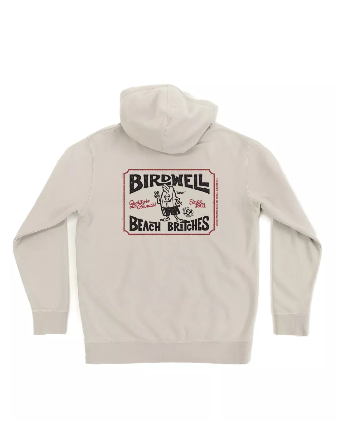 Hangtag Midweight Hoodie - Bone – Birdwell
