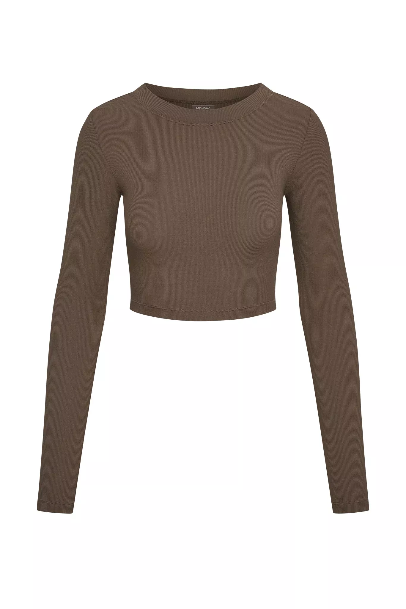 Hayworth Long Sleeve - Stone Lightweight Rib