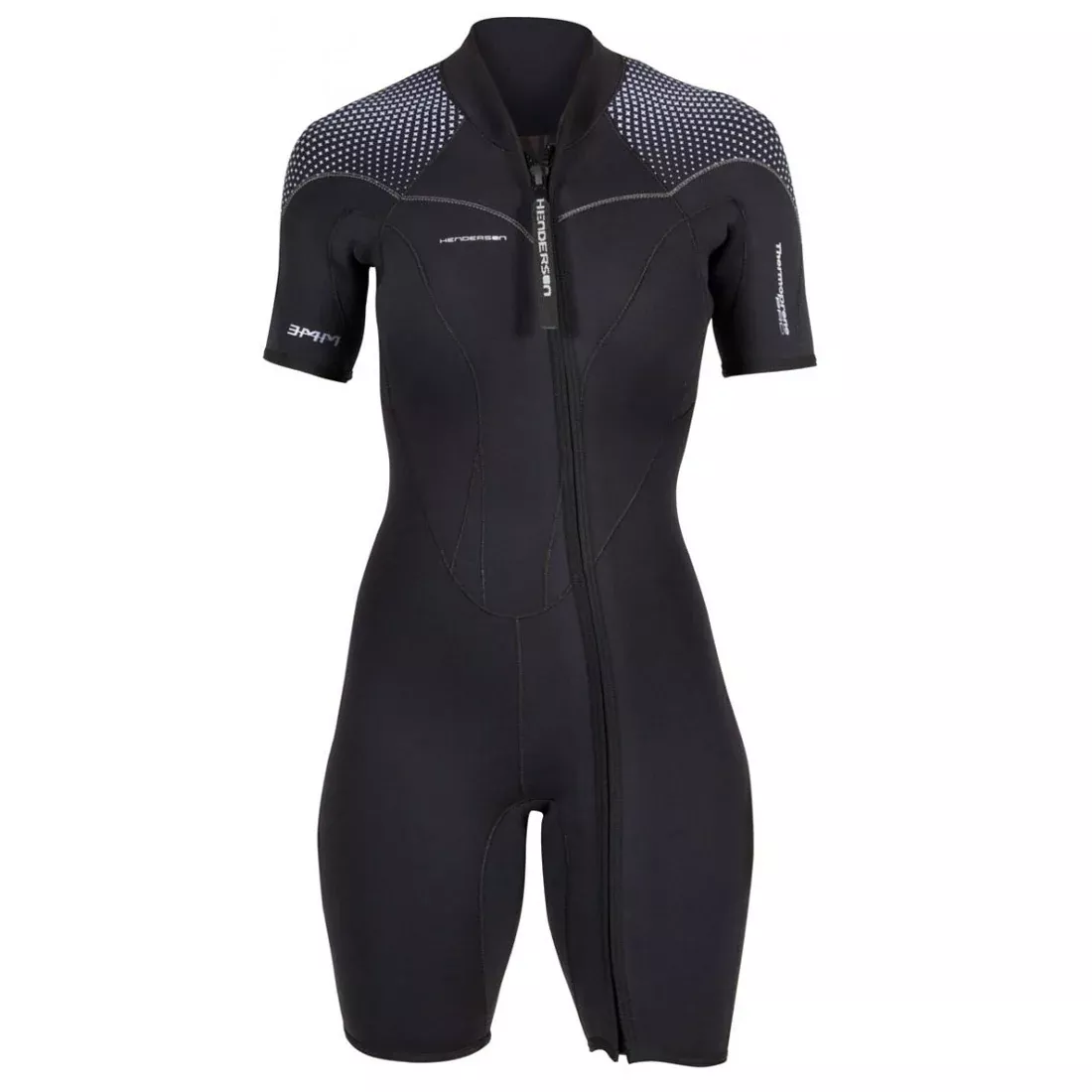Henderson 3mm Womens Thermoprene Pro Front-Zip Shorty Wetsuits