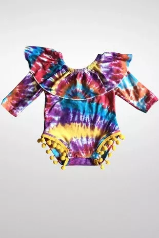 Hippie Baby Fringe Romper