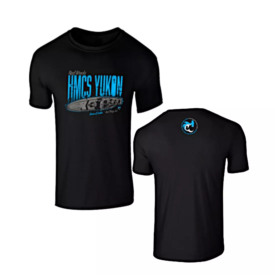 House of Scuba HMCS YUKON T-shirt Black