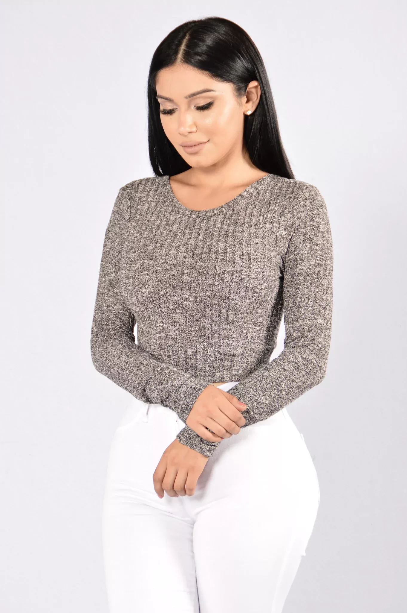 Impossible Top - Heather Black