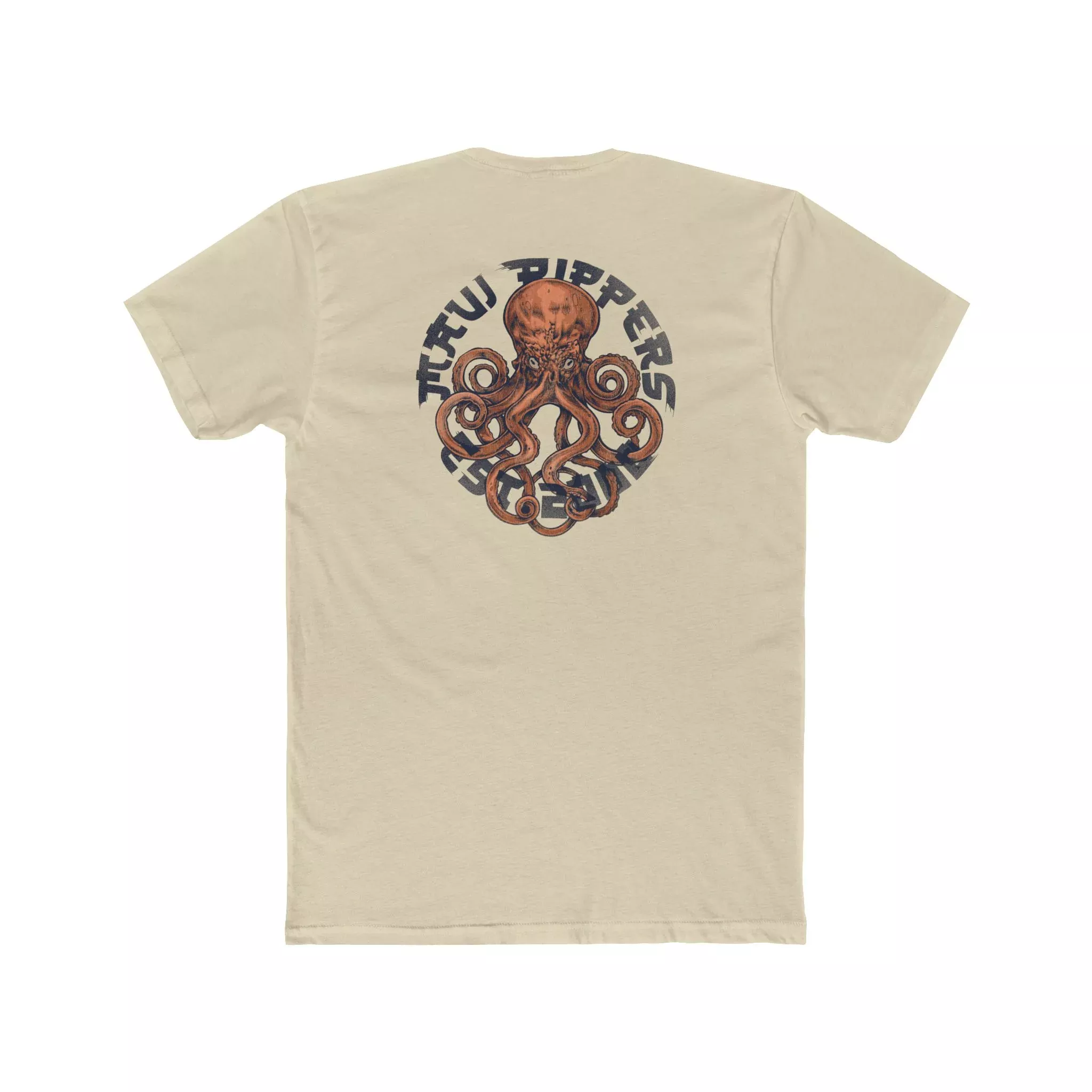 InkStrike - Maui Rippers Men's Octopus Tan Tshirt