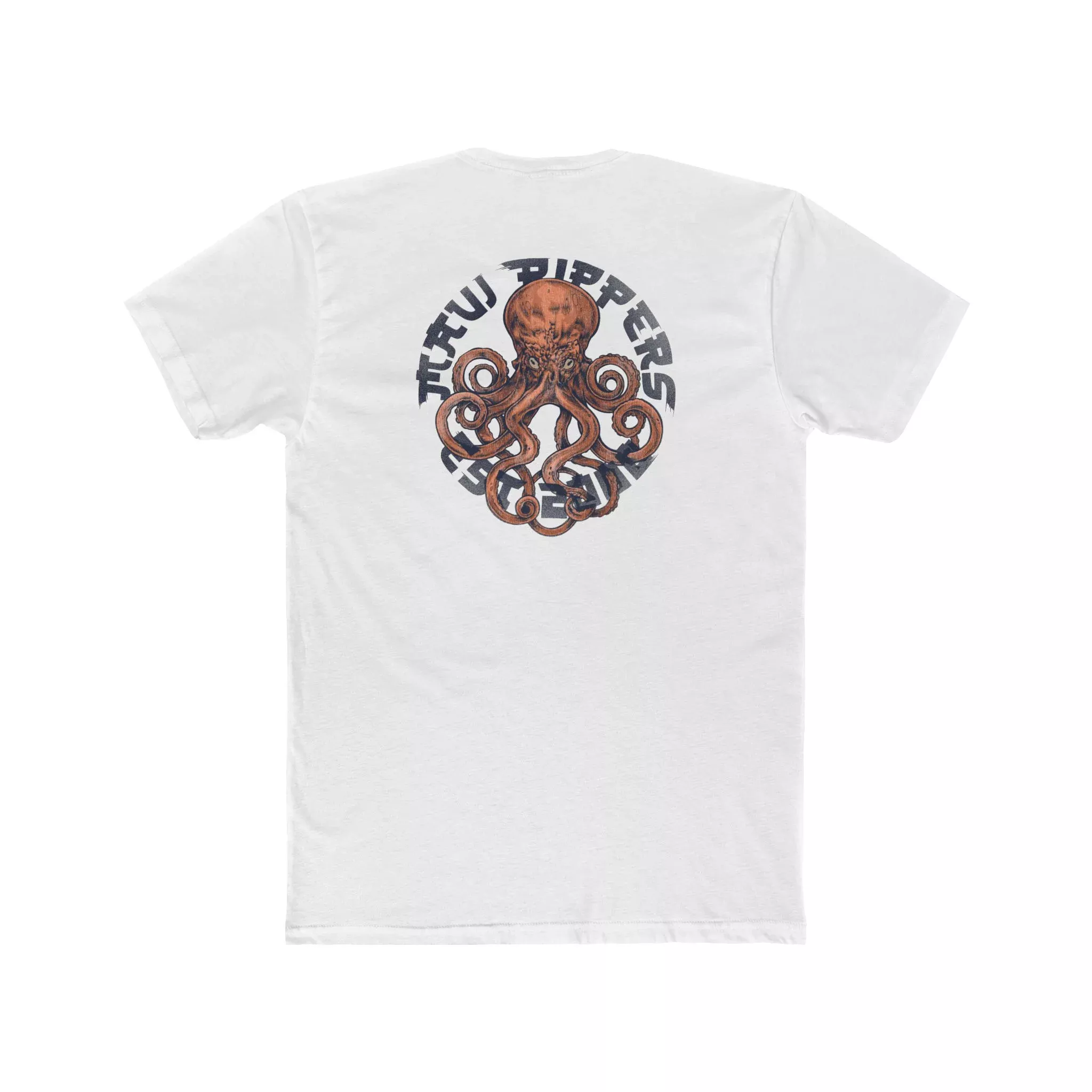 InkStrike - Maui Rippers Men's Octopus White Tshirt