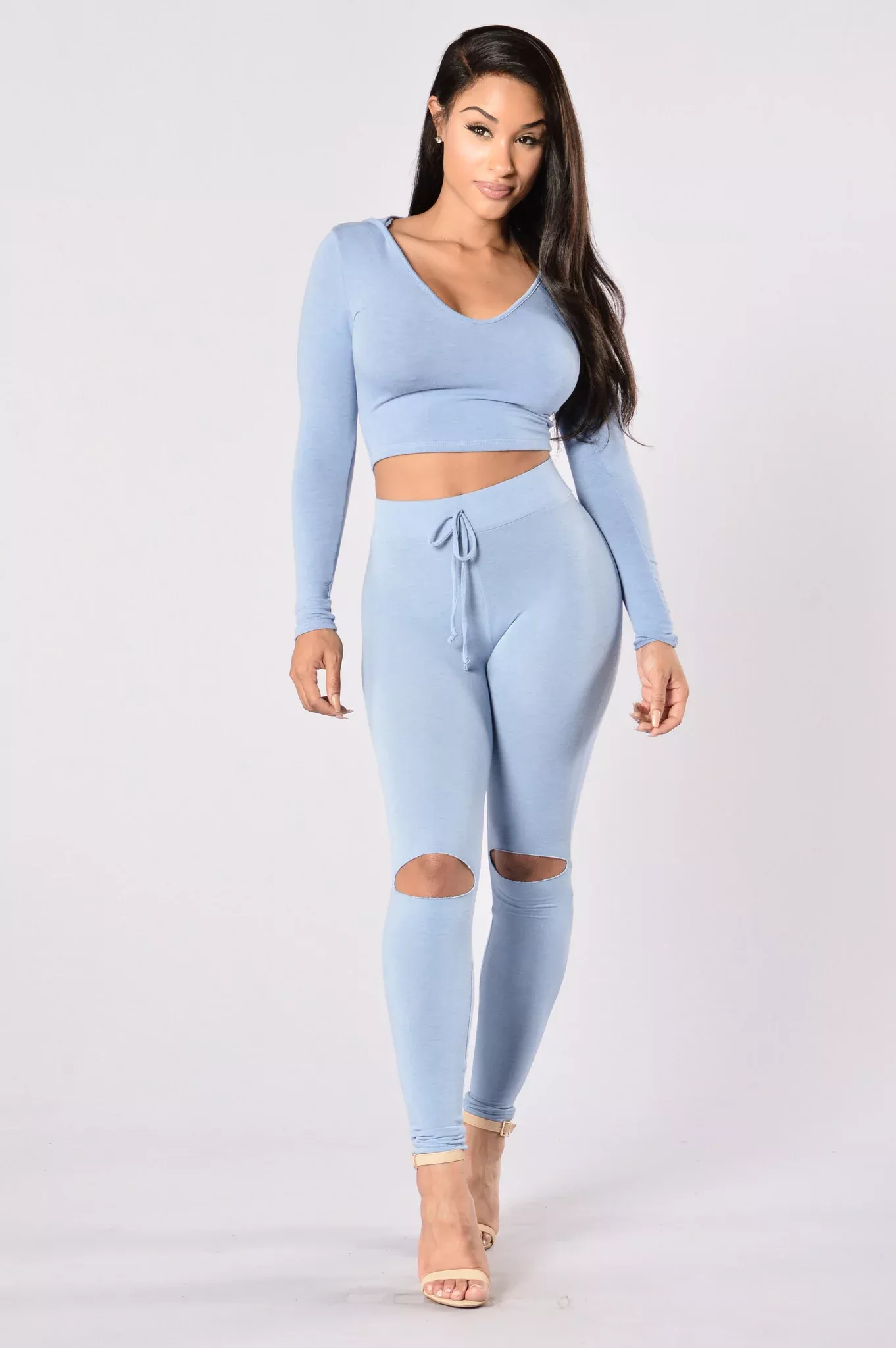 International Lover Hoodie - Light Denim