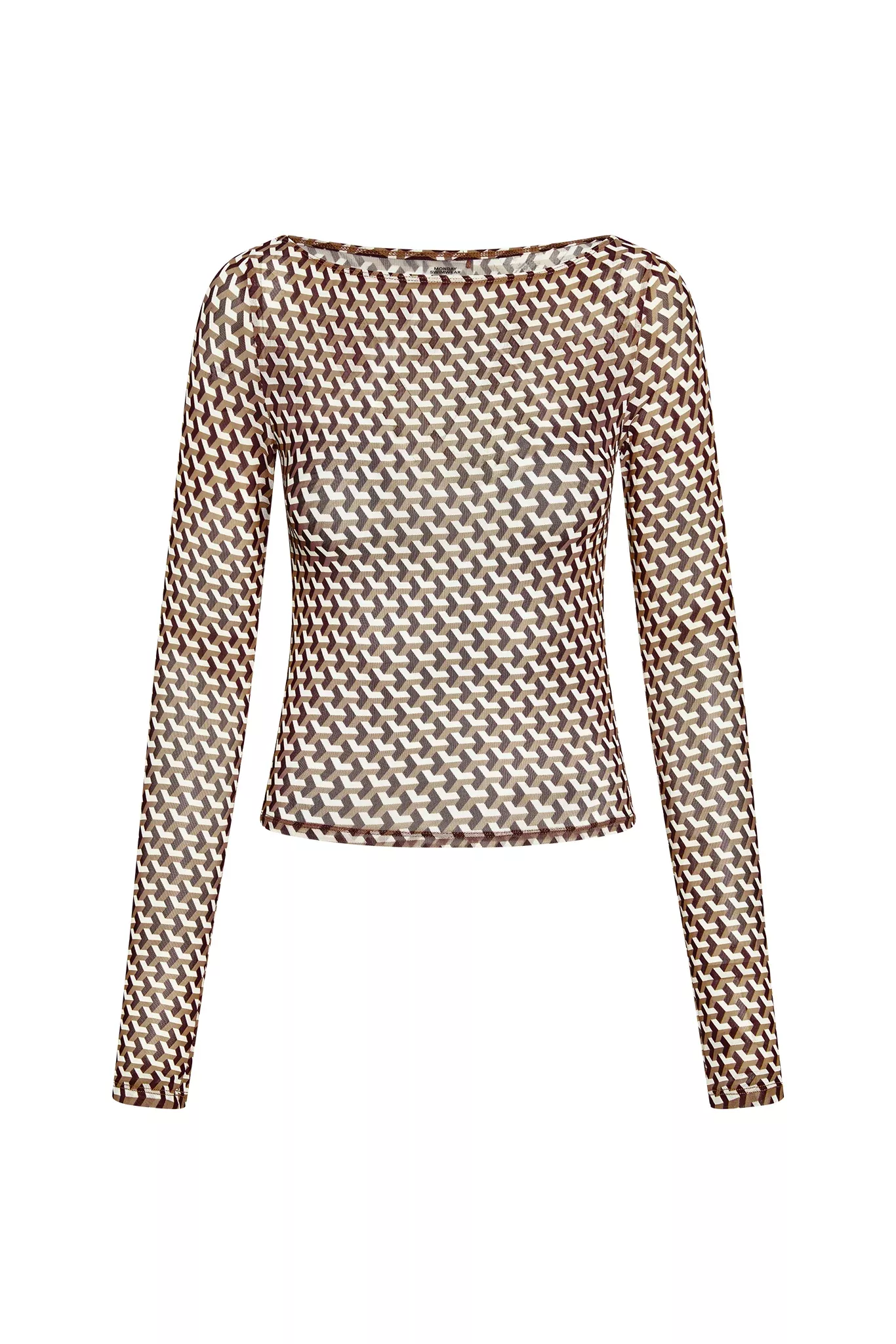 Ipanema Top - Husk Geo Mesh