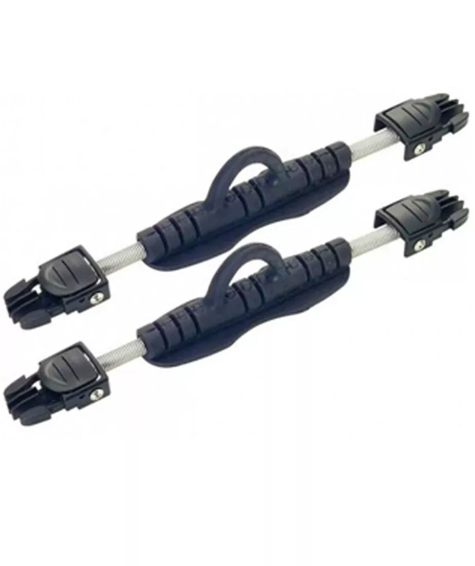 IST Stainless Steel Spring Straps Pair w/ Quick Release Buckles