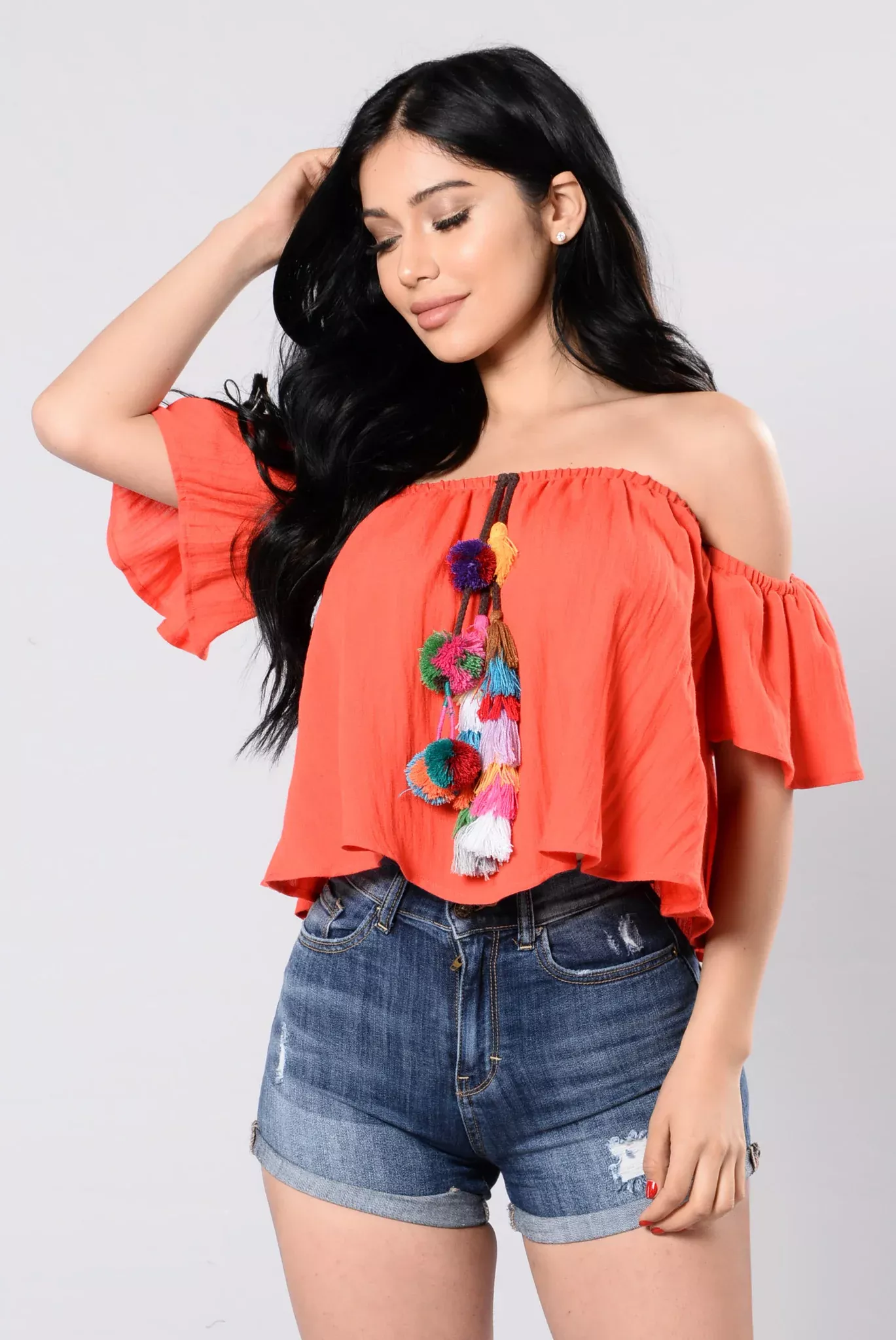 Jaymes Top - Orange