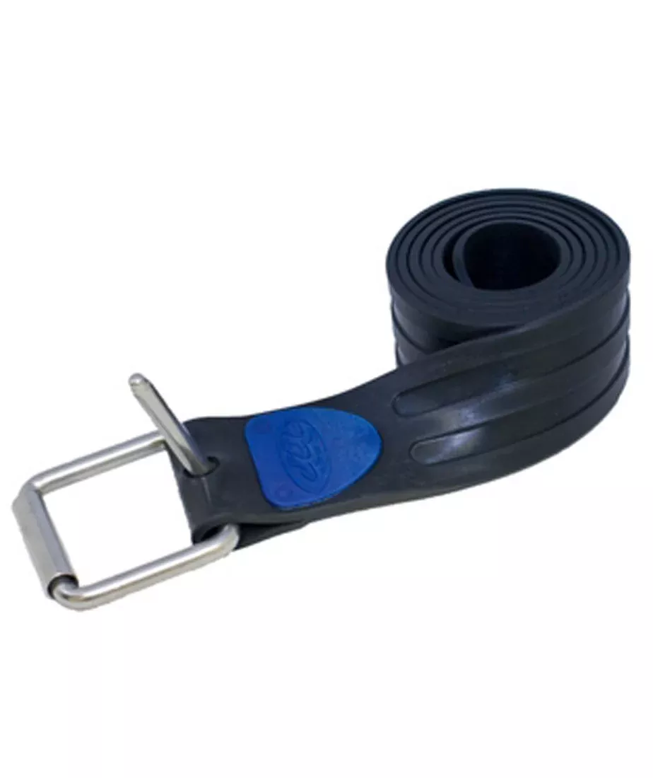 JBL Heavy Duty Rubber Weight Belt w/ Stainless Steel Buckle - One Size Fits All