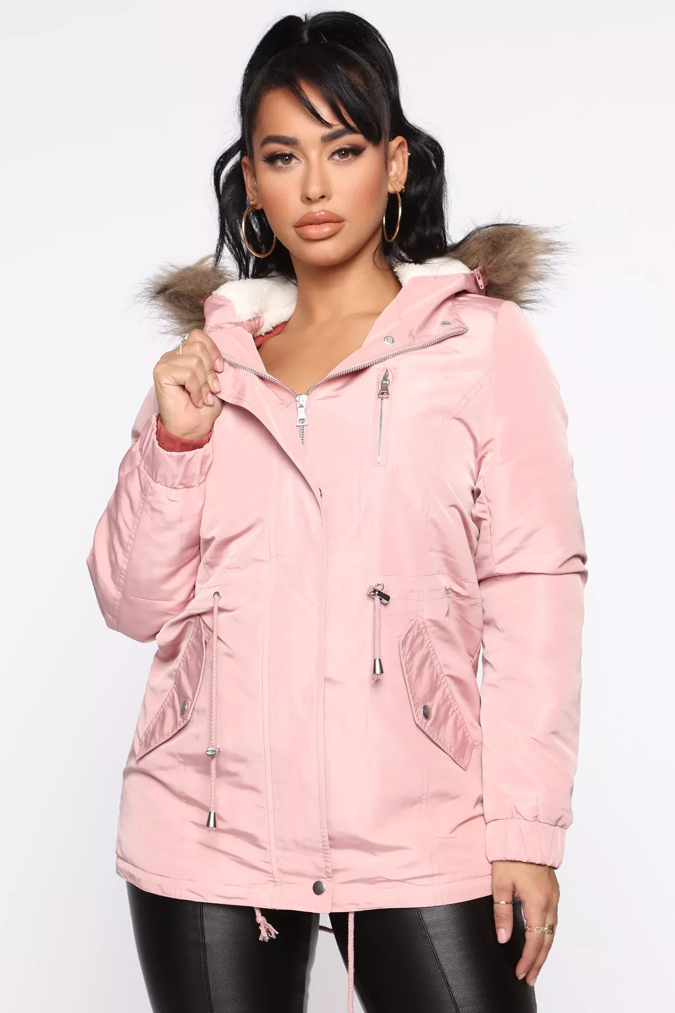 Keep Me Hot Jacket - Mauve