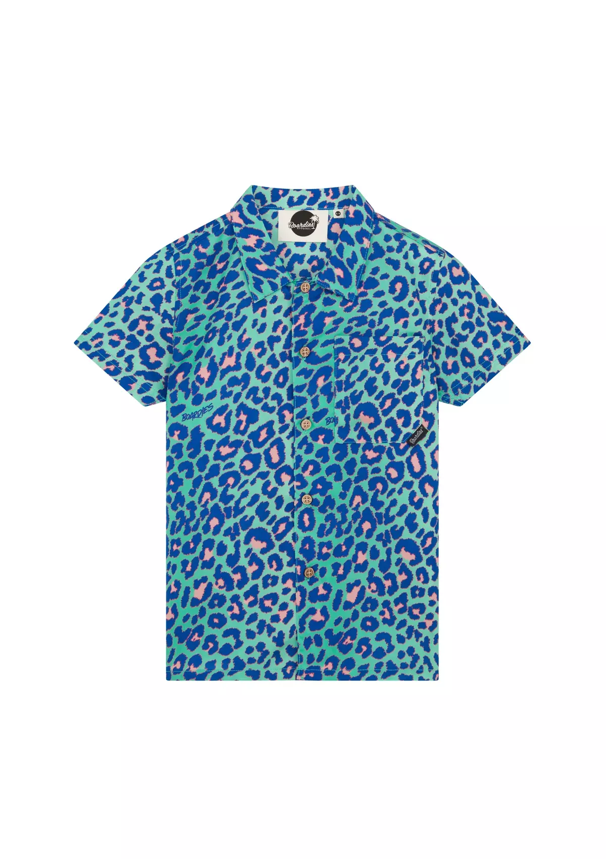 Kids Lime Leopard Shirt