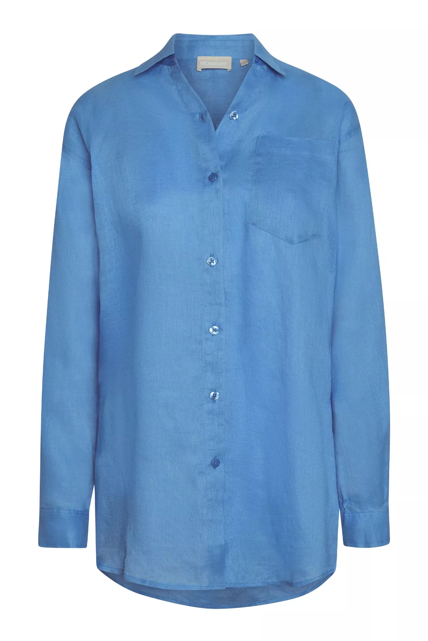 La Jolla Shirt - Azure Linen