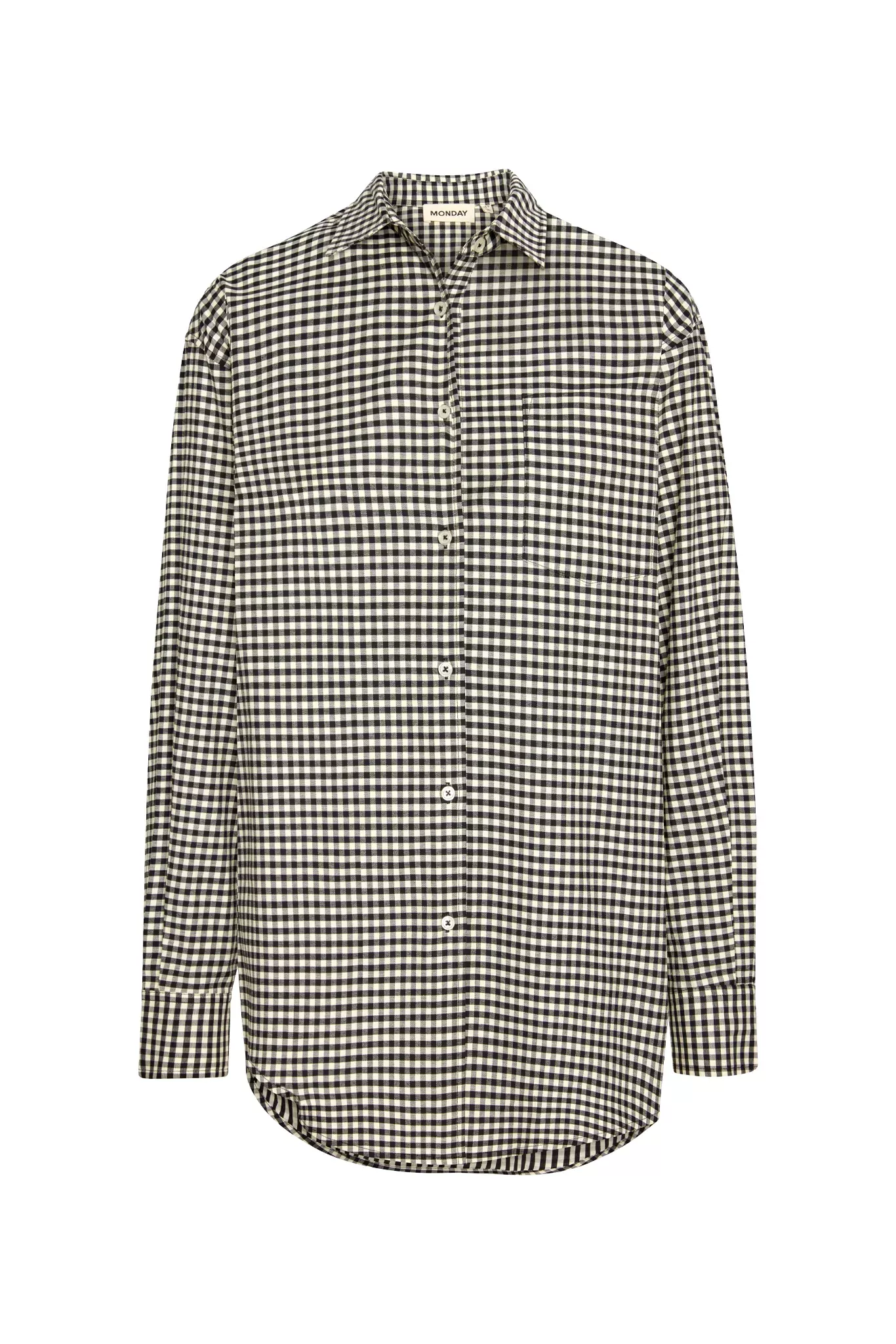 La Jolla Shirt - Black Gingham
