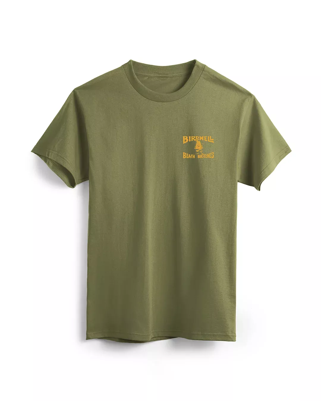License Plate T-Shirt - Army/Orange – Birdwell