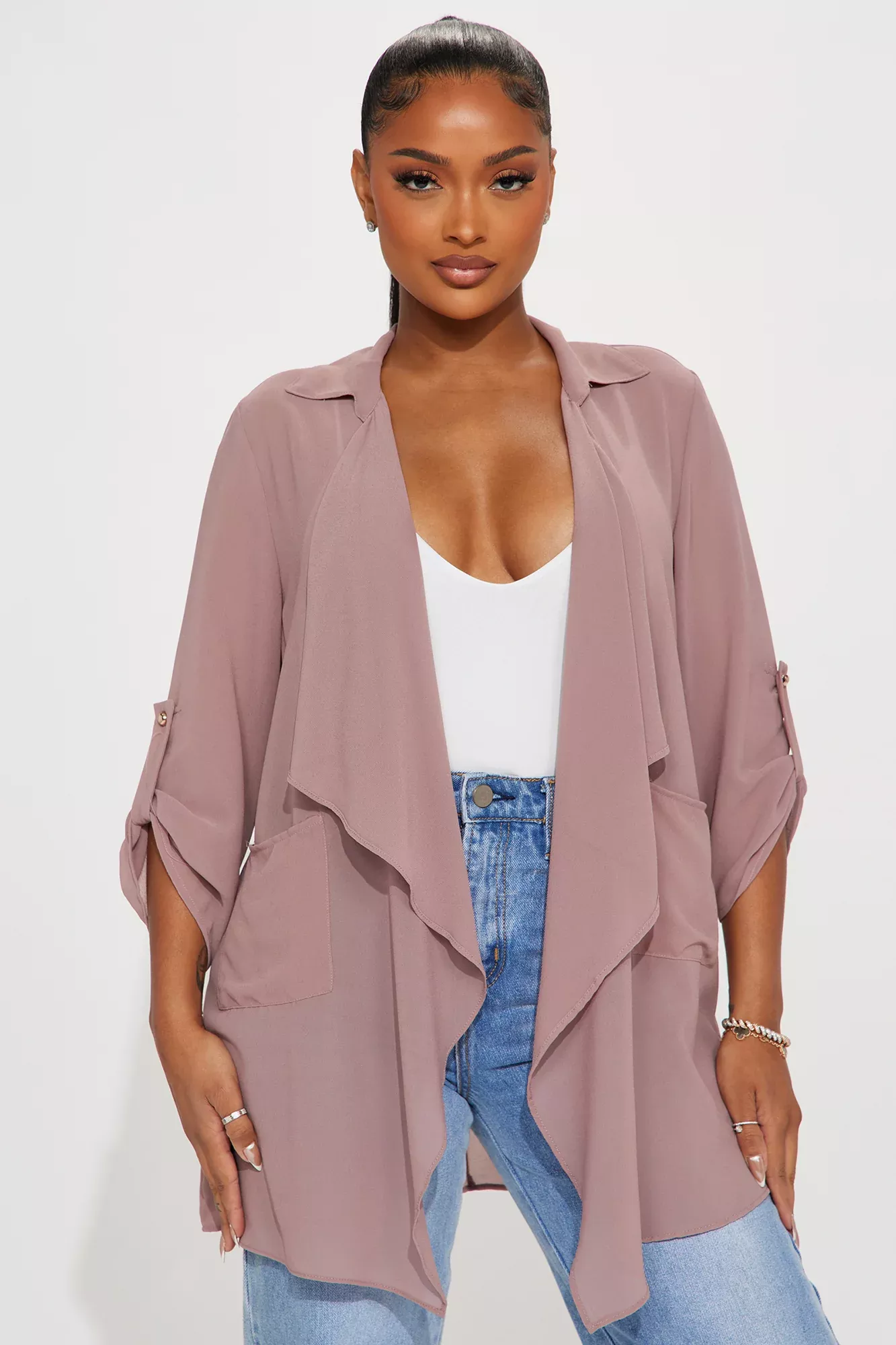 Light As A Feather Jacket - Mocha
