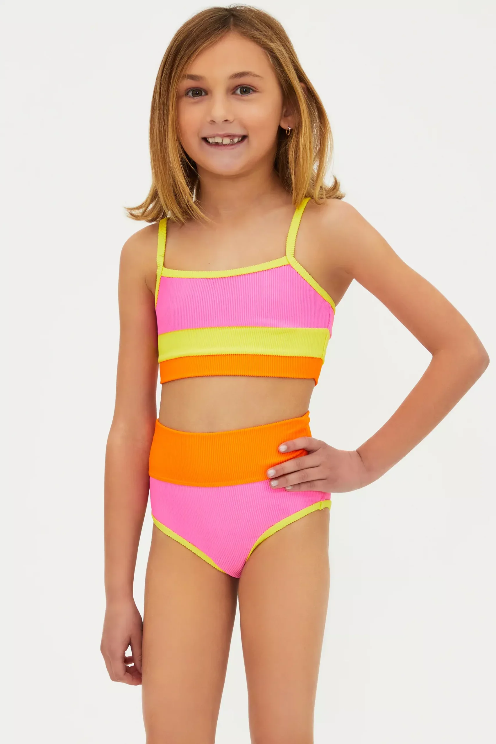 Little Eva & Emie Set Soleil Colorblock