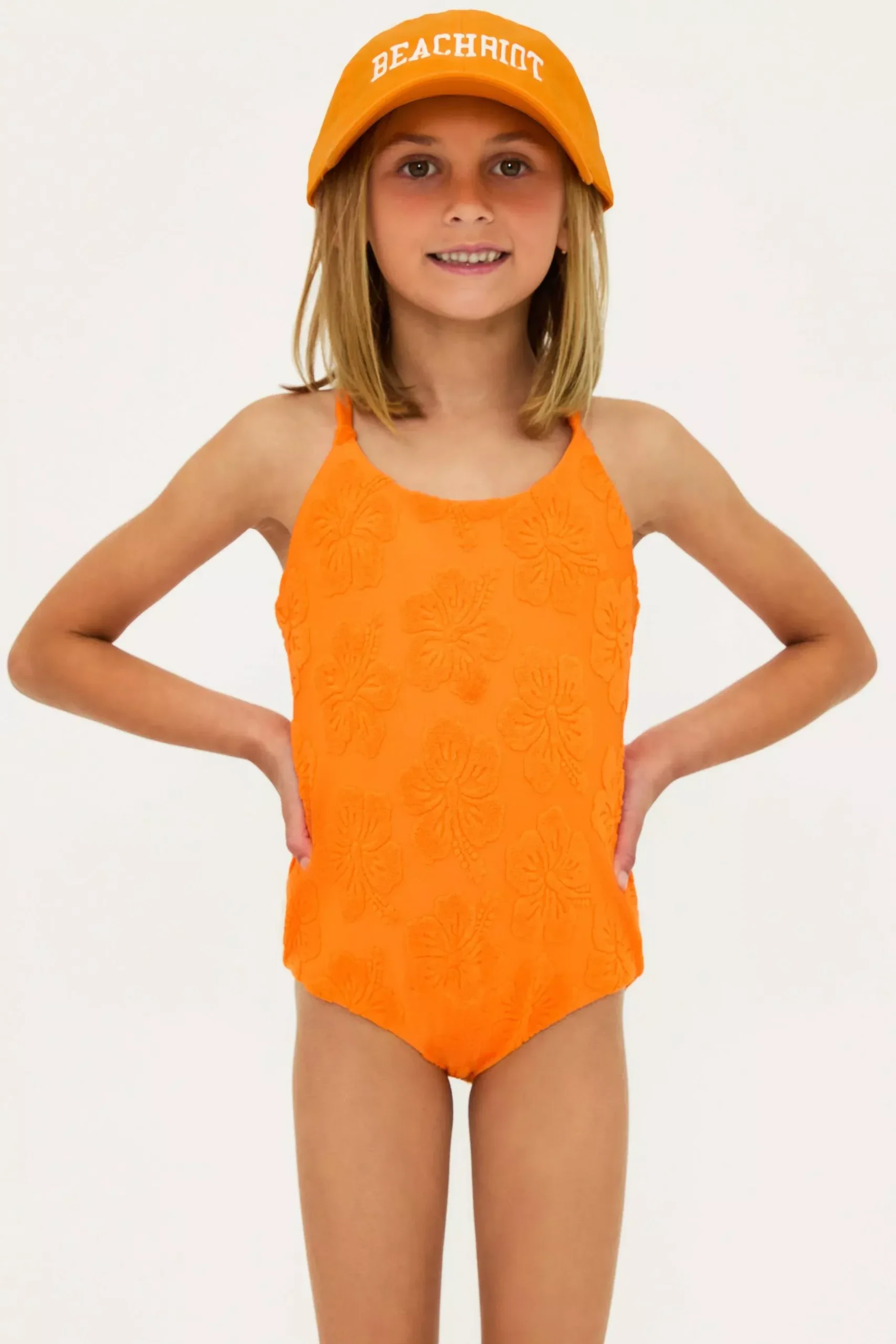 Little Julia One Piece Hibiscus Sorbet Terry