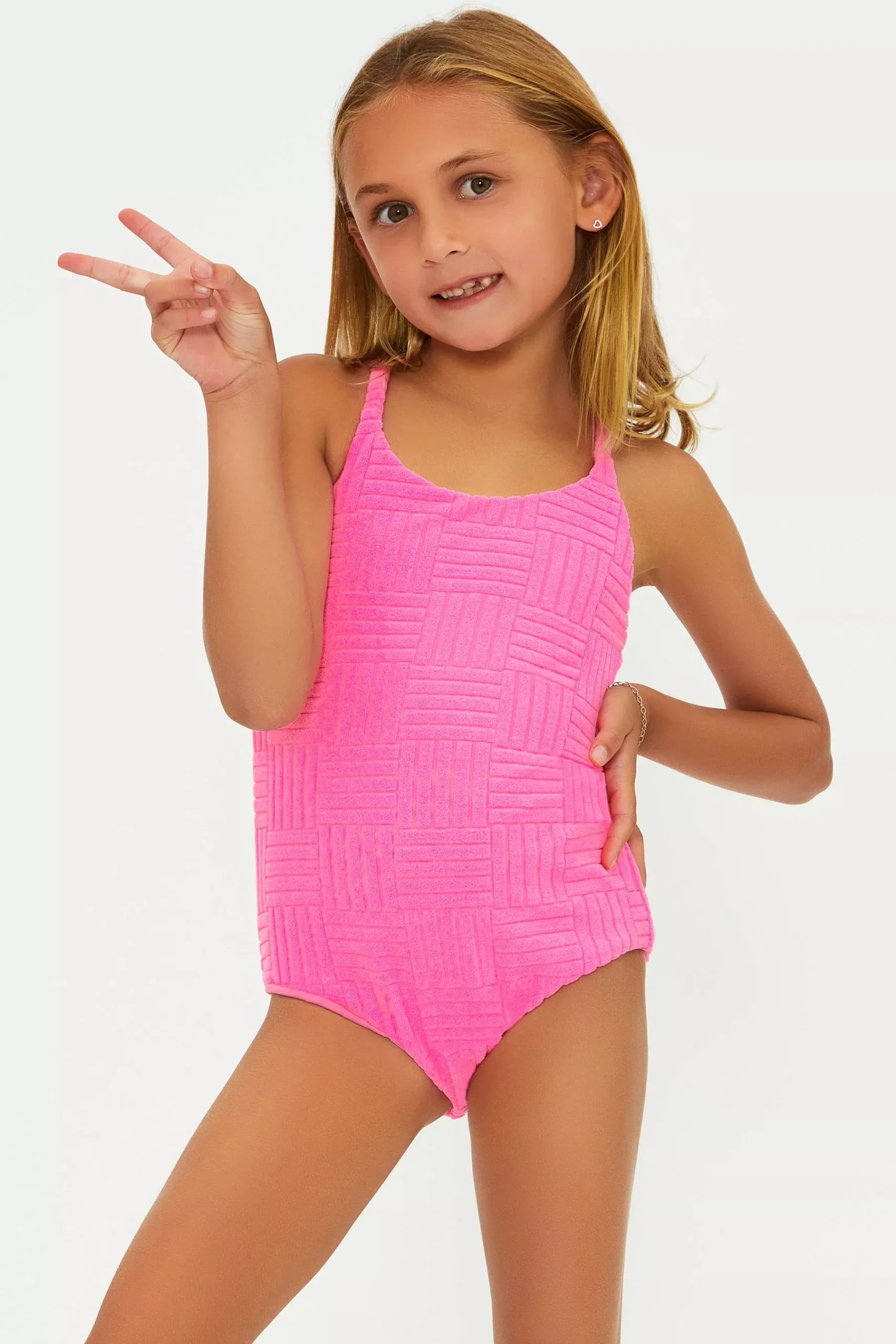 Little Julia One Piece Strawberry Moon Terry