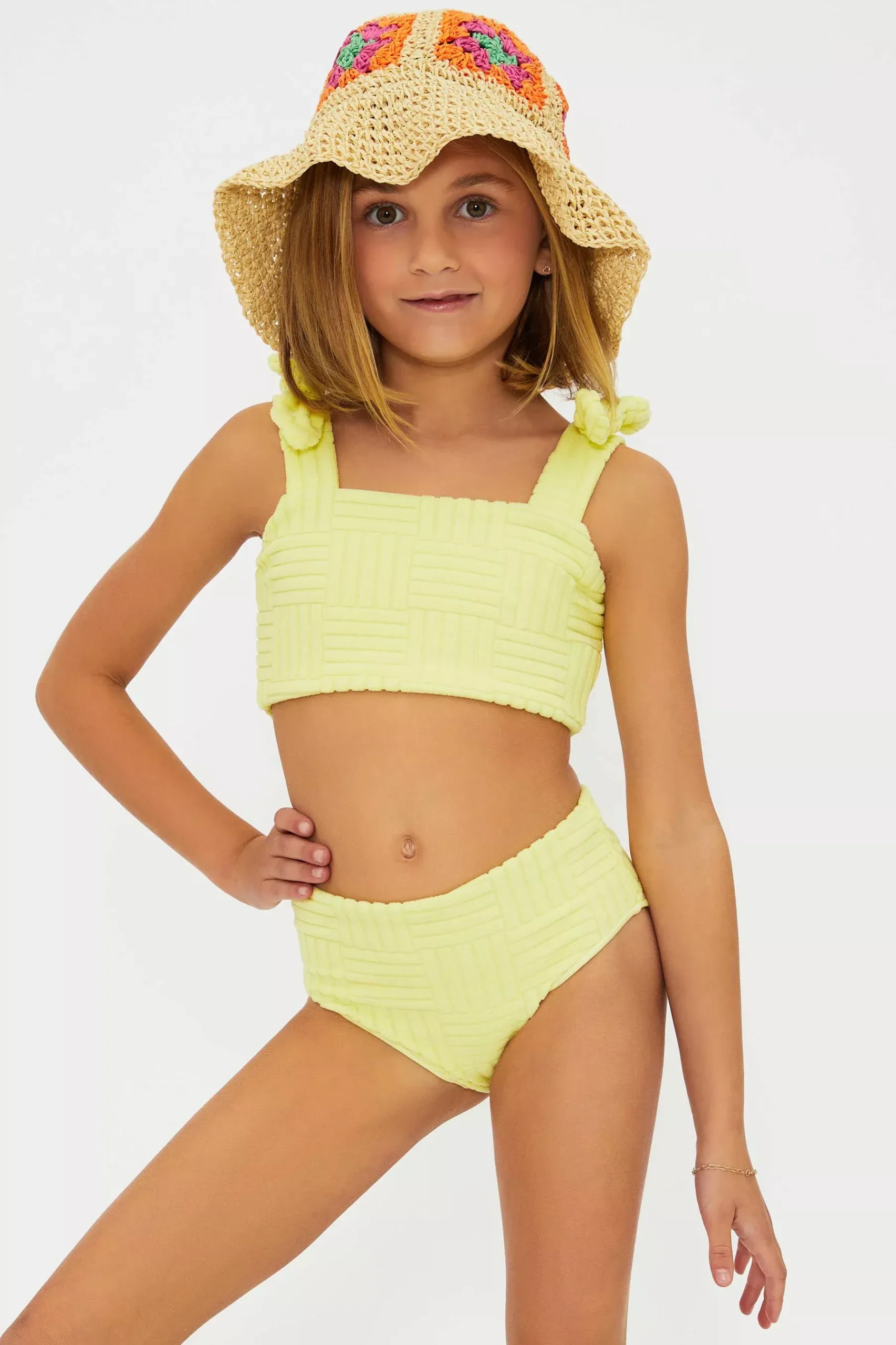 Little Stella & Janie Set Citrine Crush Terry