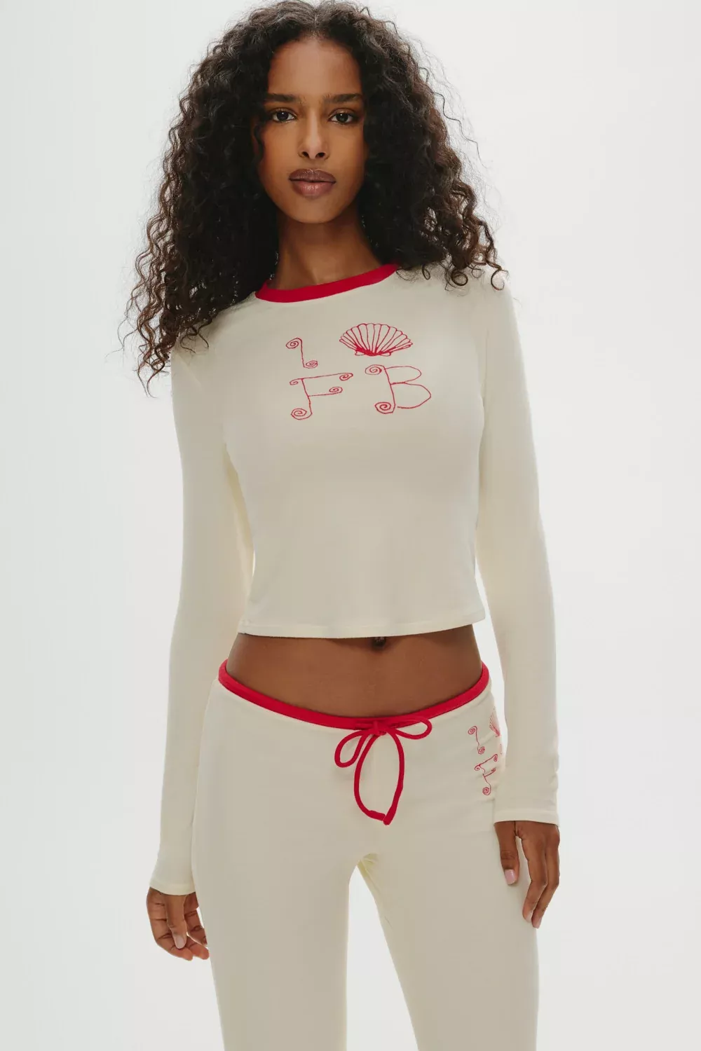 Low Tide Long Sleeve Shirt - Sunrise Shell