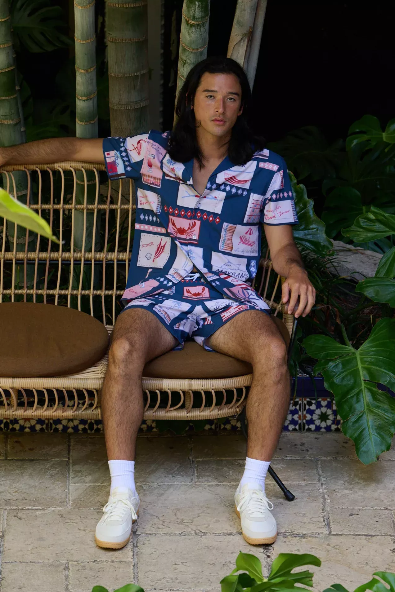 Match Box Swim Short